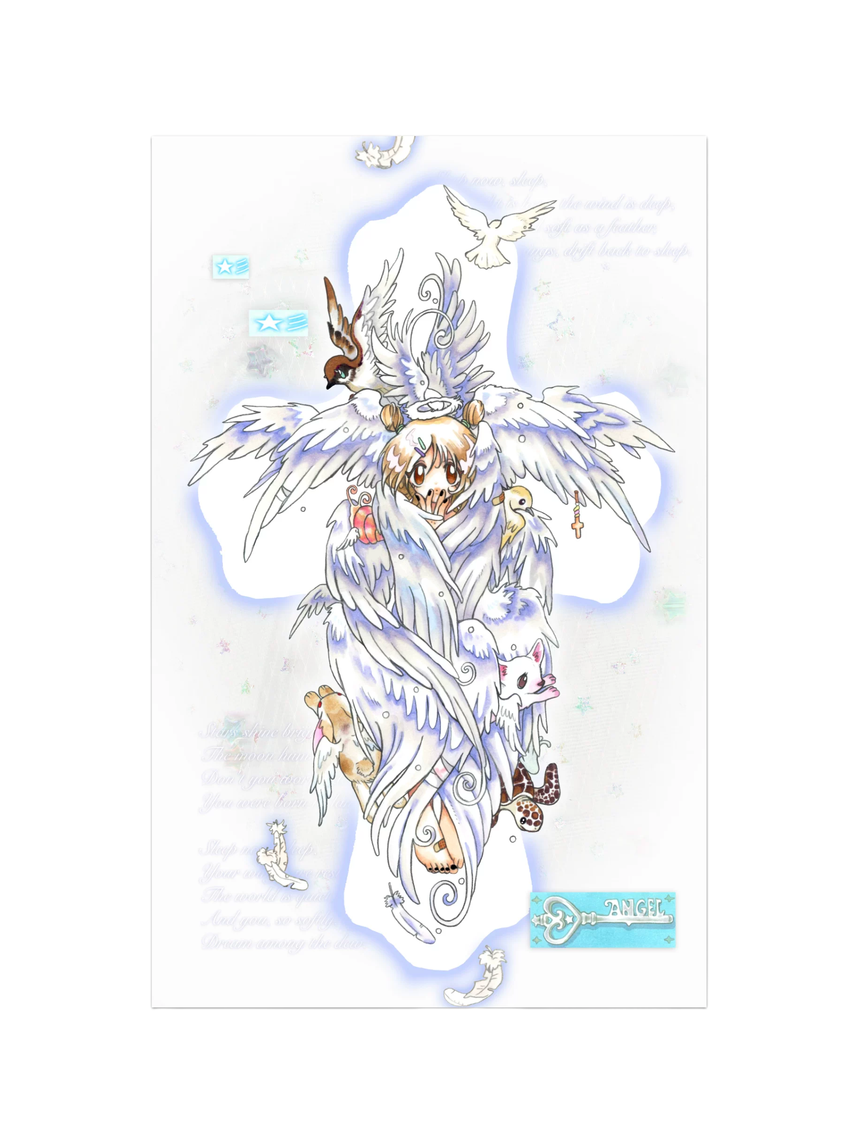 Oliwa Born From Wings Tapestry