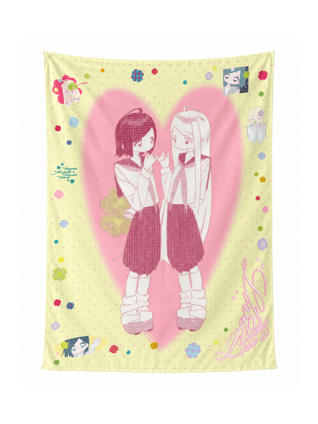 PiPOOxAFU Clover Promise Tapestry
