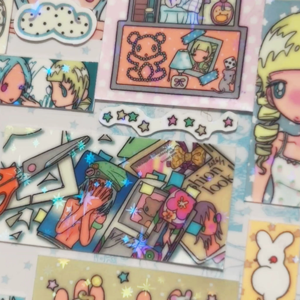 sunonebird playing house sticker