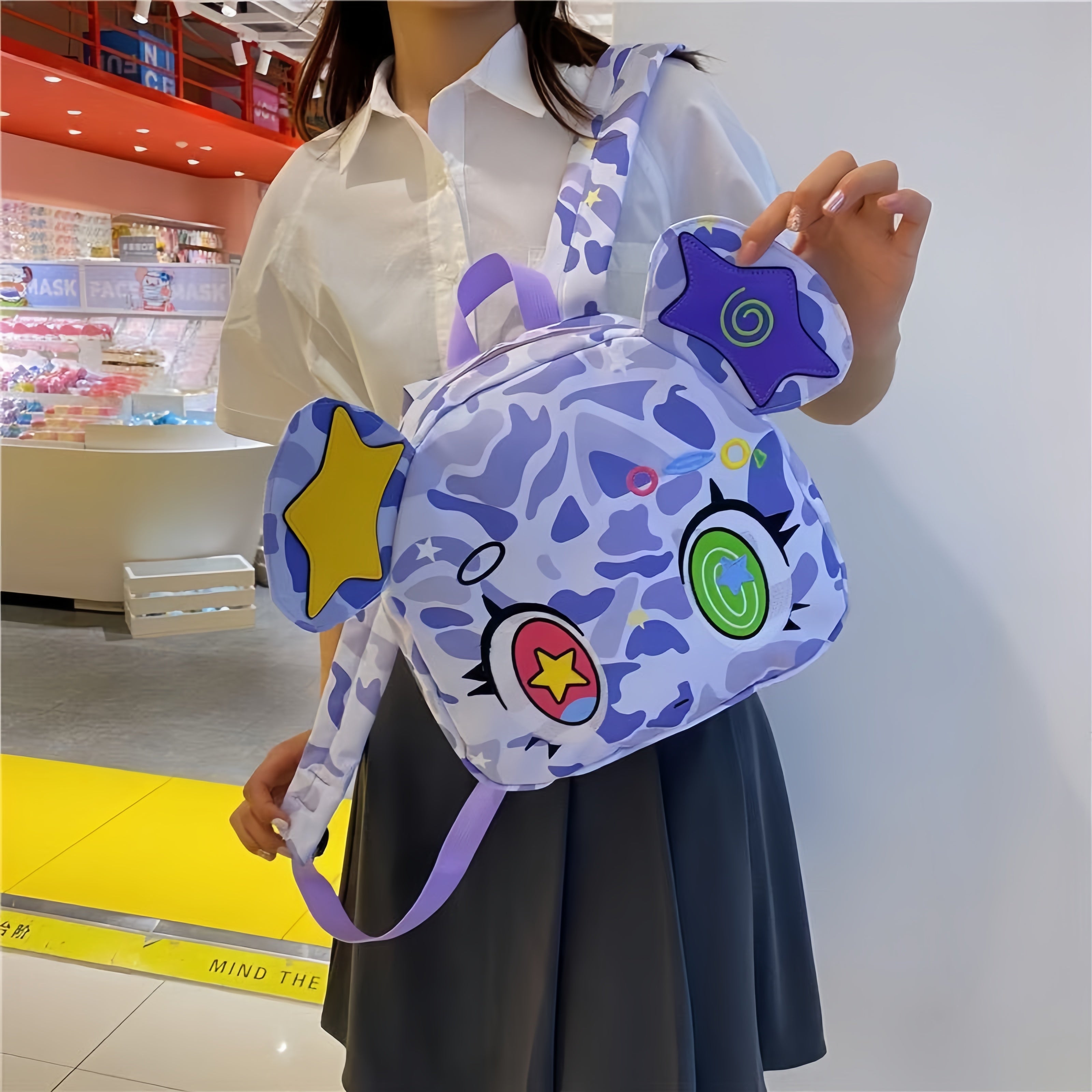 Cartoon Box Pop-Star Mouse BagPack