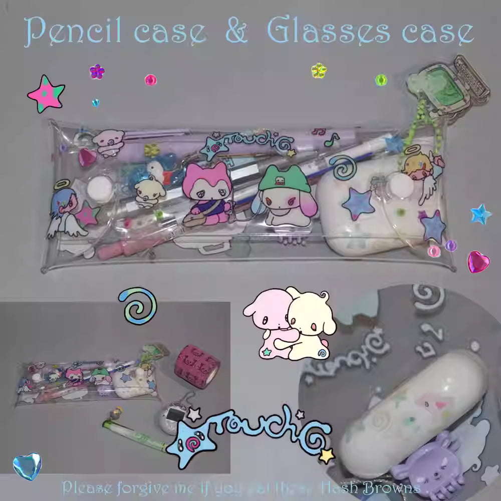 Sunonebird Glasses Case&Pencil Case