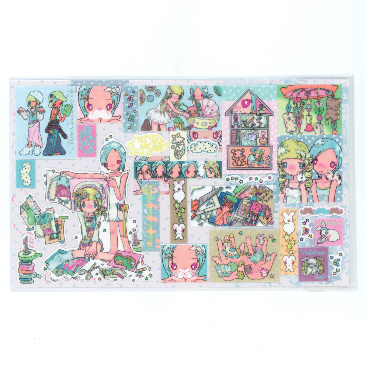 sunonebird playing house sticker