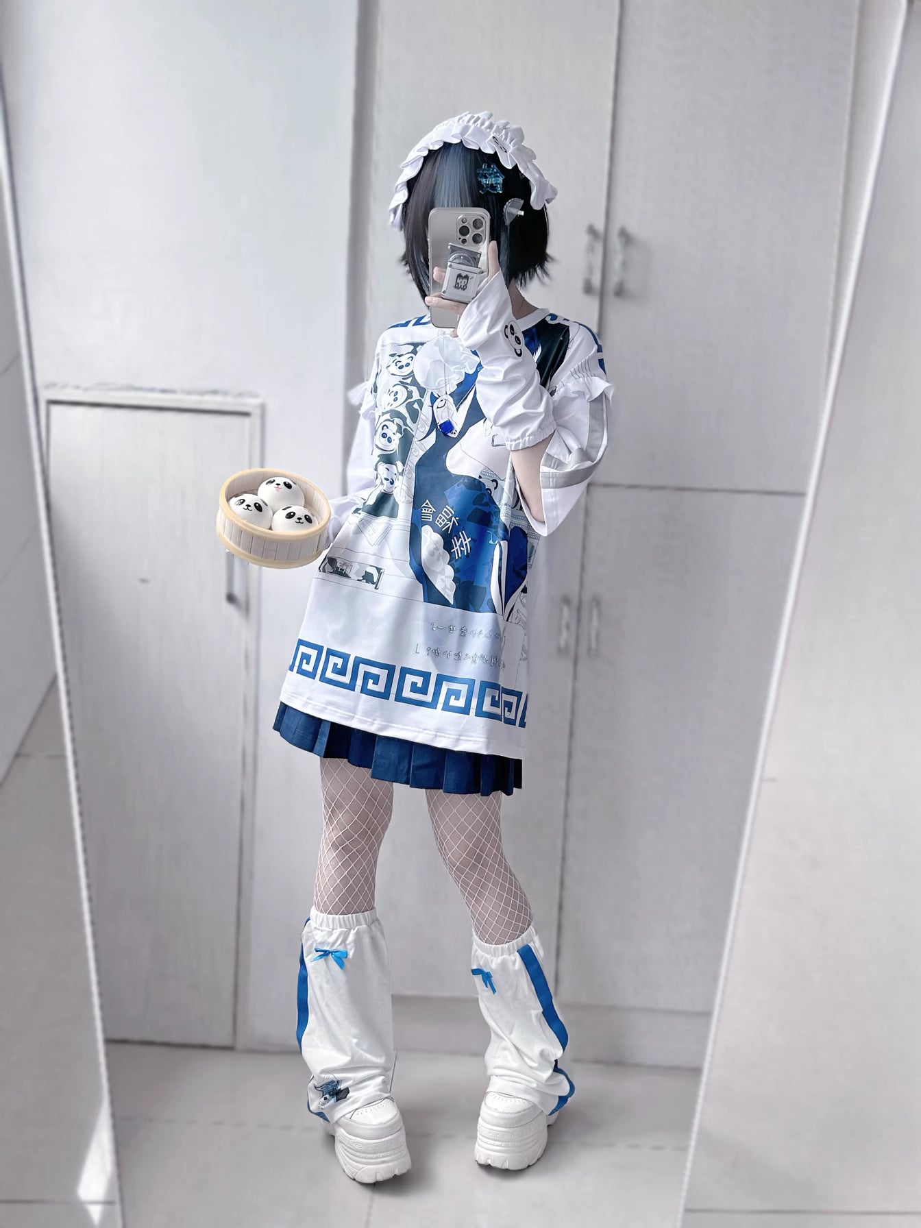 Paraheal Panda Fortune Society Oversized T-Shirt