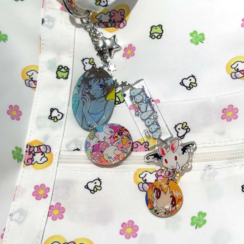 Oliwa Digital Tears Keychain