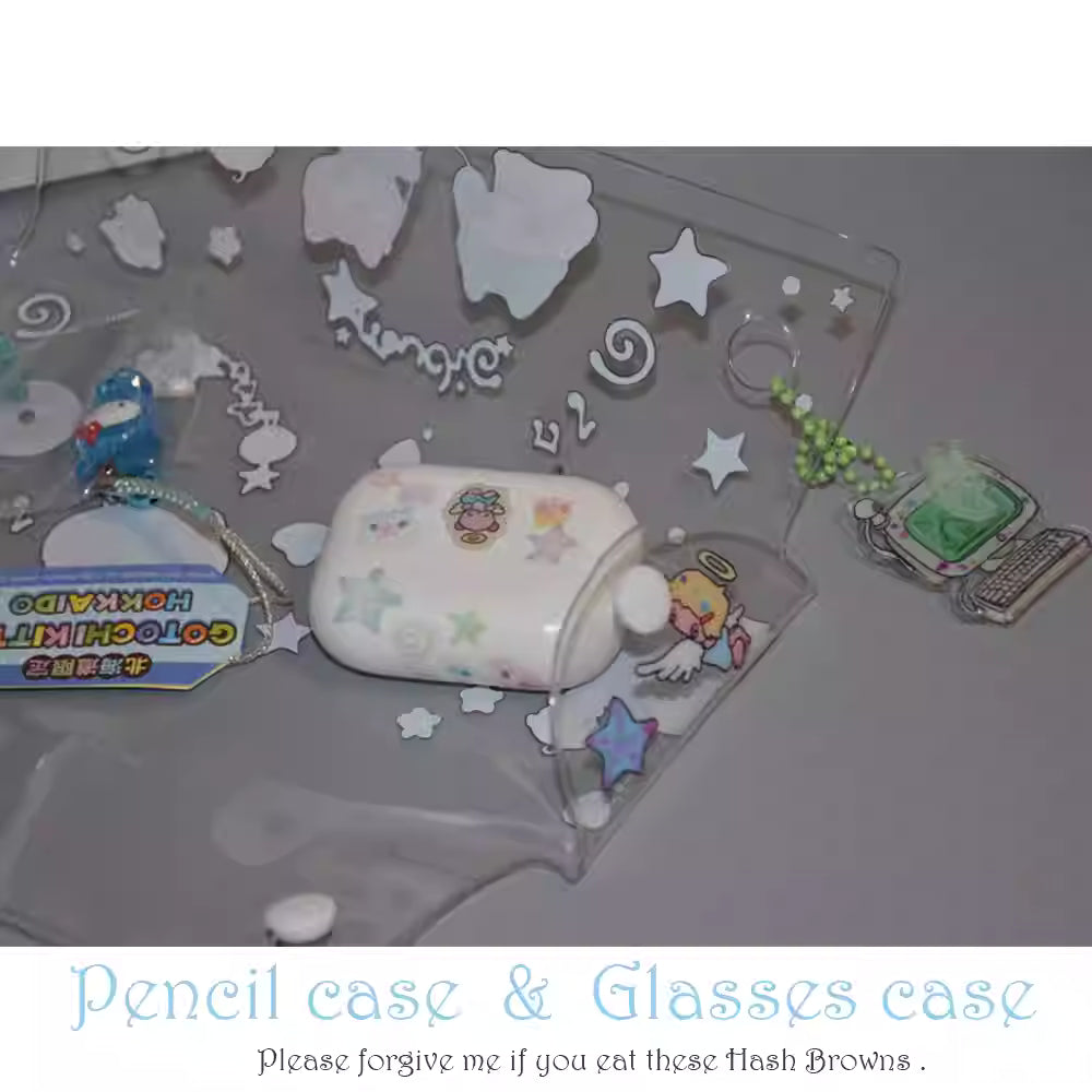 Sunonebird Glasses Case&Pencil Case