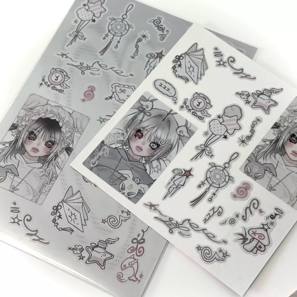 Pickybone Spike&Bone ID Portrait Sticker