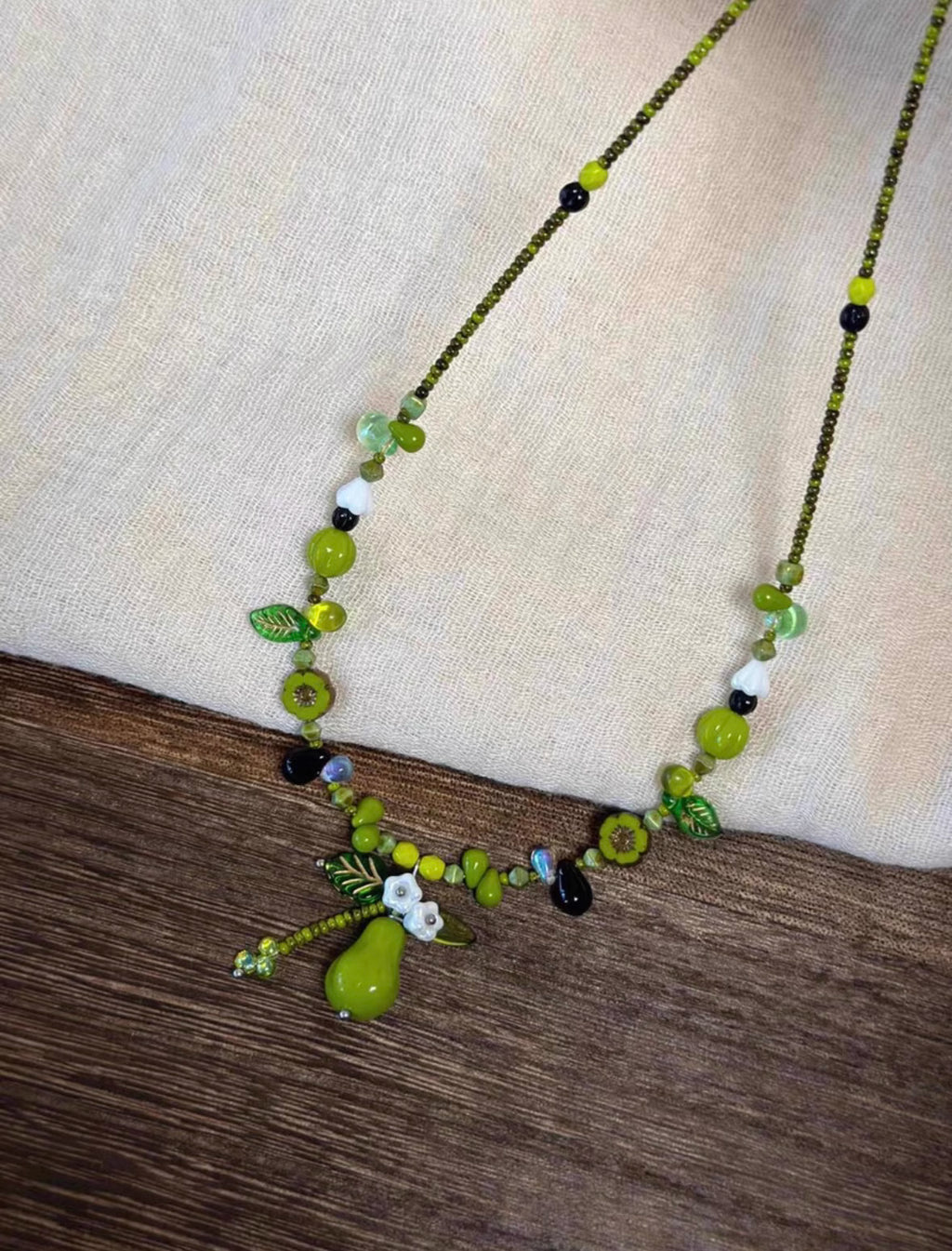 Crystal Grape Vine Necklace