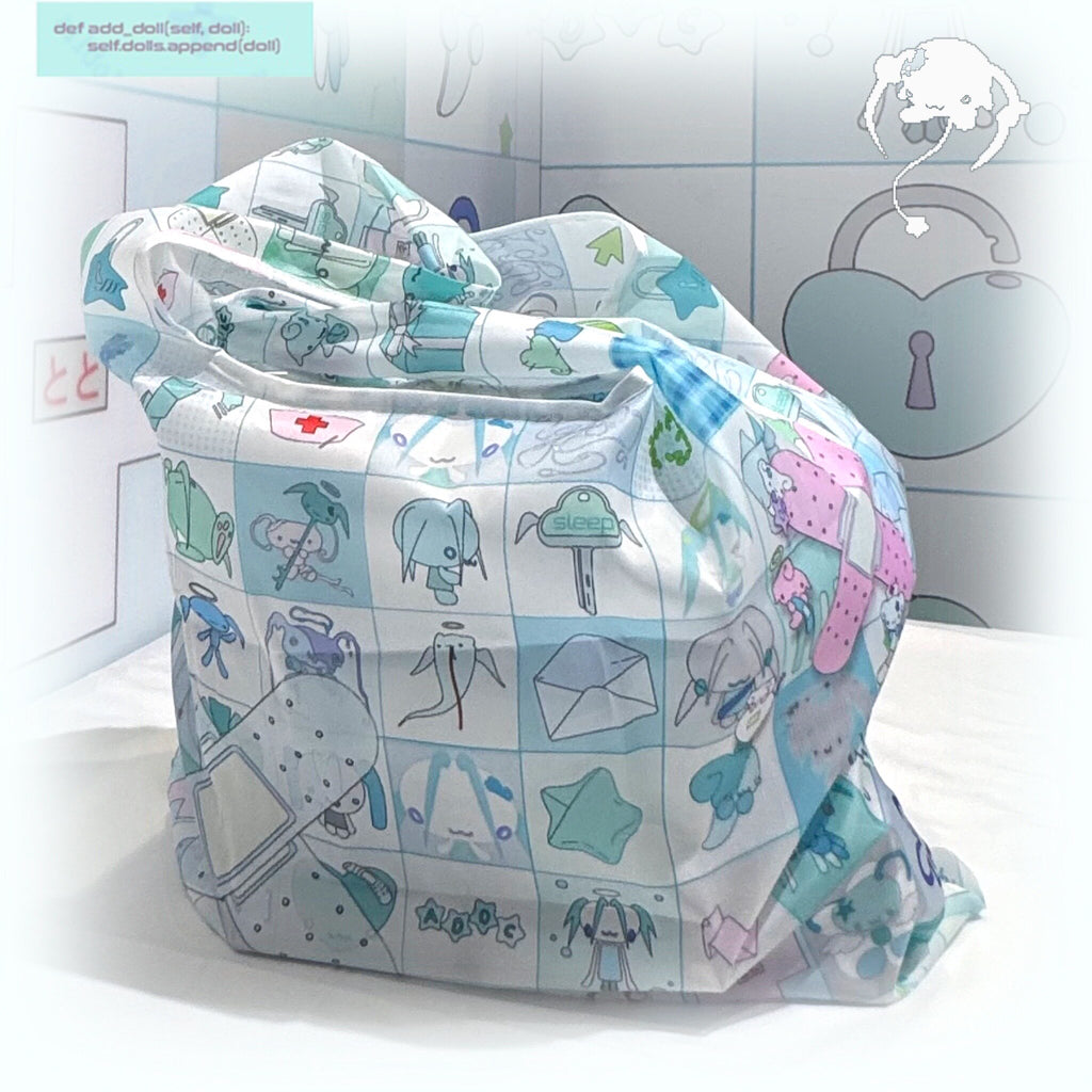 alldollscode Portable Foldable Tote Bag