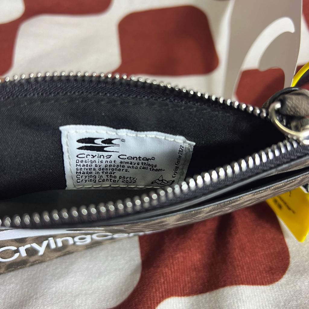 CryingCenter Leopard Lanyard Card Holder