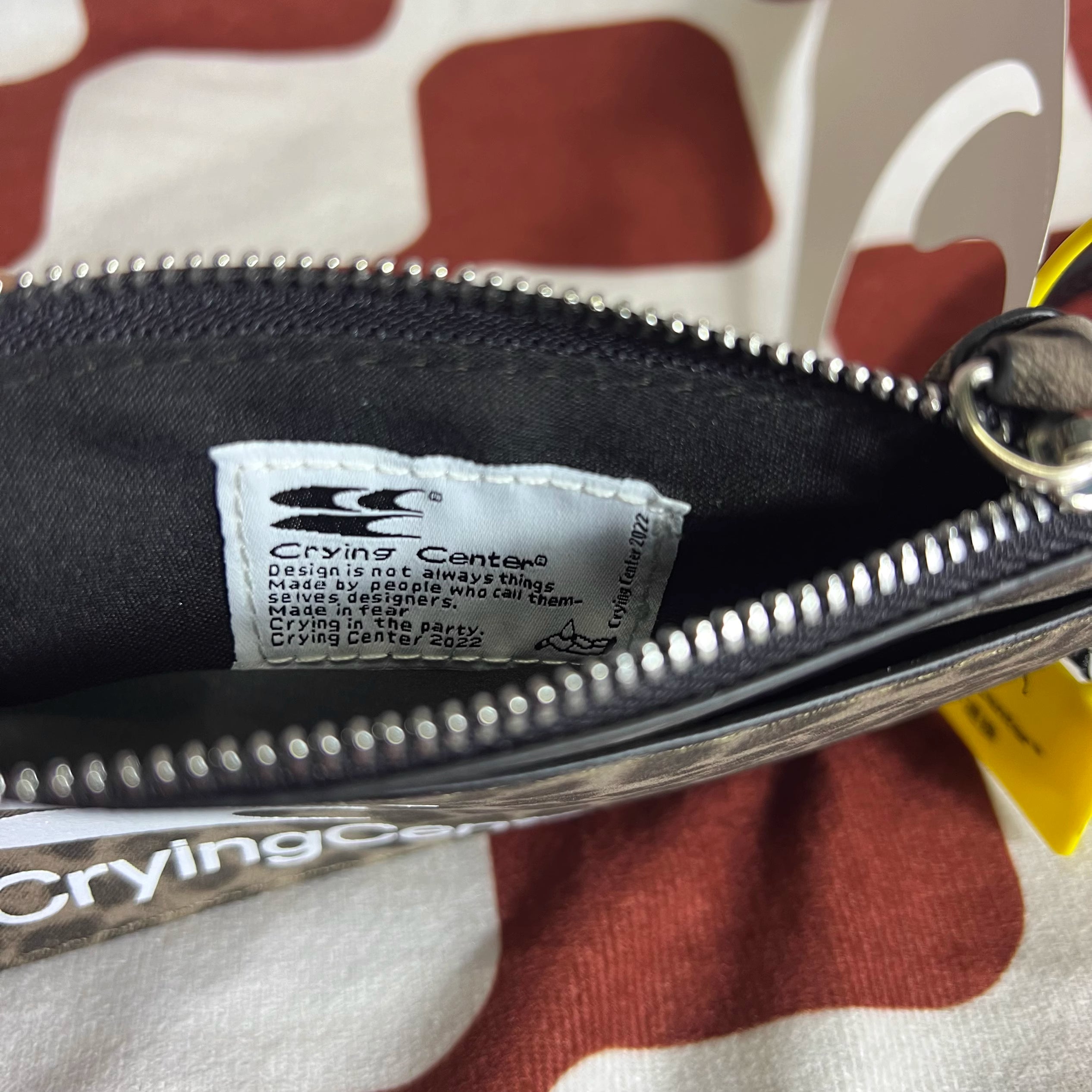 CryingCenter Leopard Lanyard Card Holder