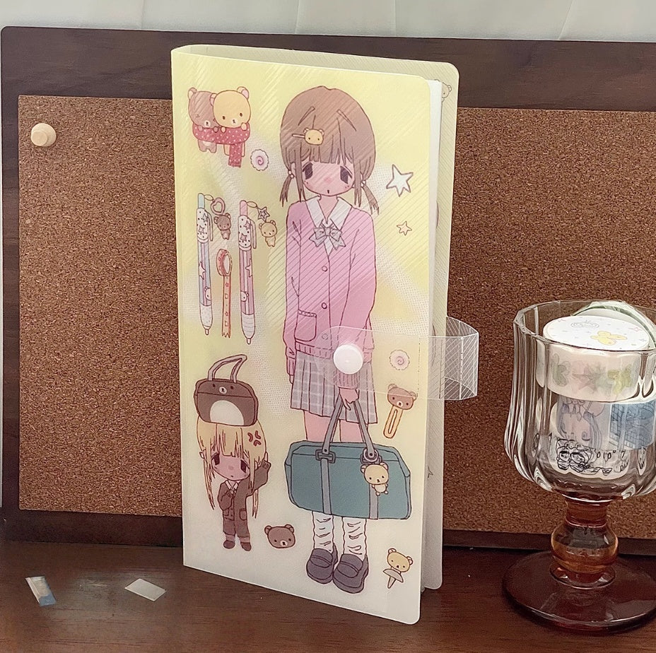 A5half Sticker Storage Book