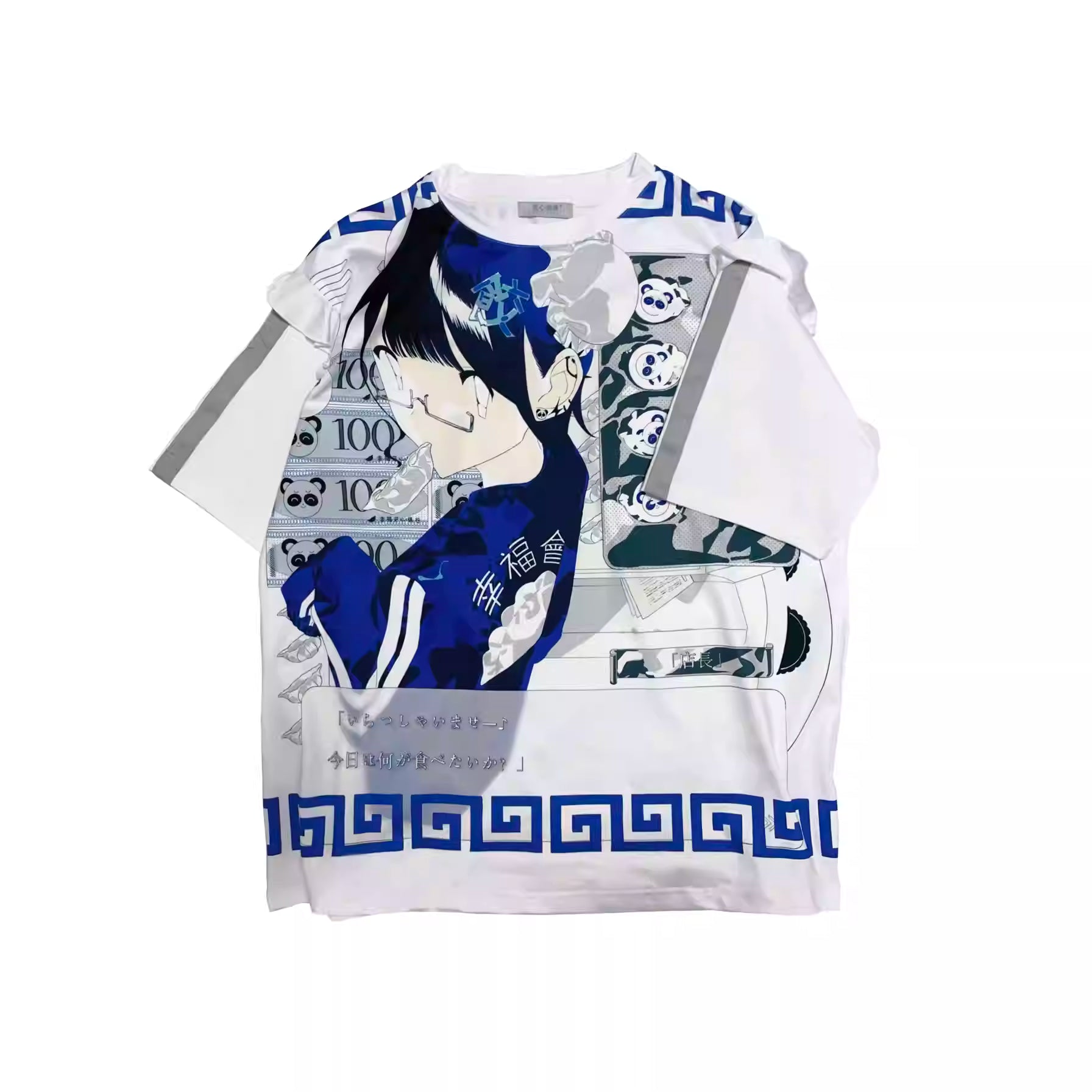 Paraheal Panda Fortune Society Oversized T-Shirt