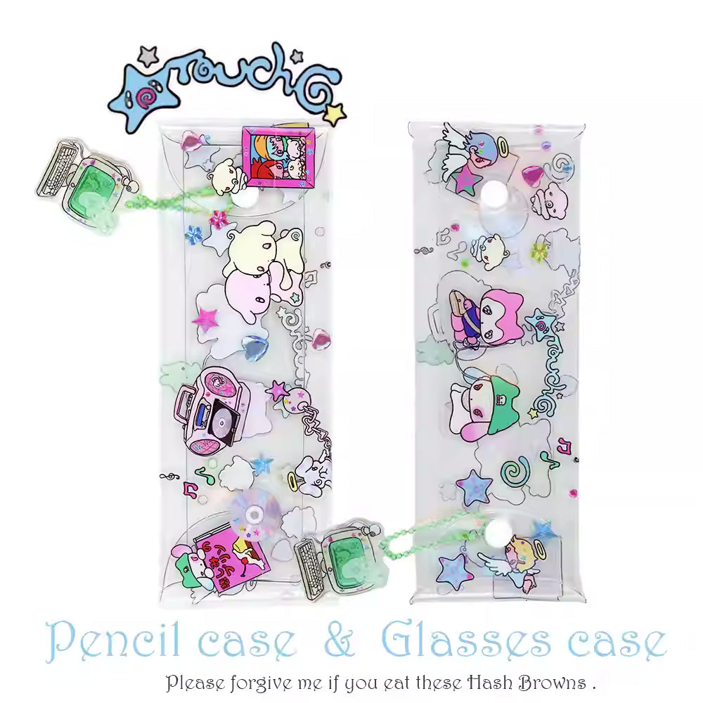 Sunonebird Glasses Case&Pencil Case