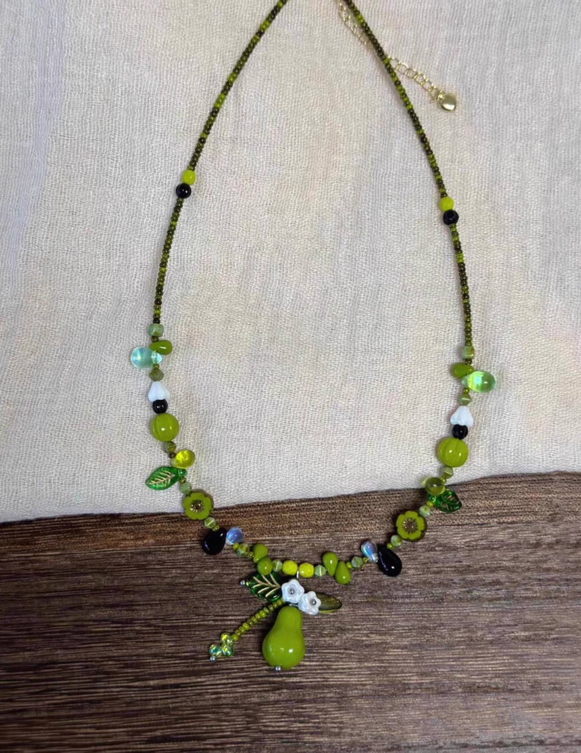 Crystal Grape Vine Necklace