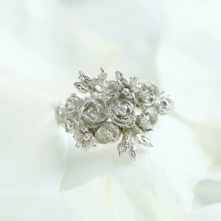 White Rose Garden Ring