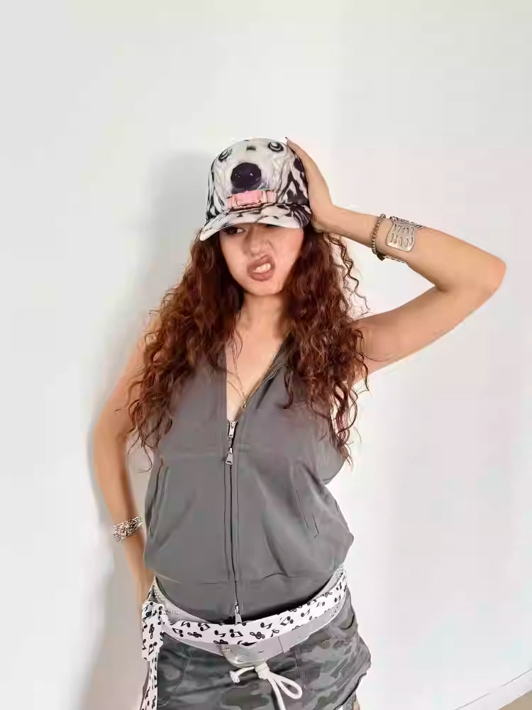 SAUCE GUYS CLUB Dalmatian Baseball Cap