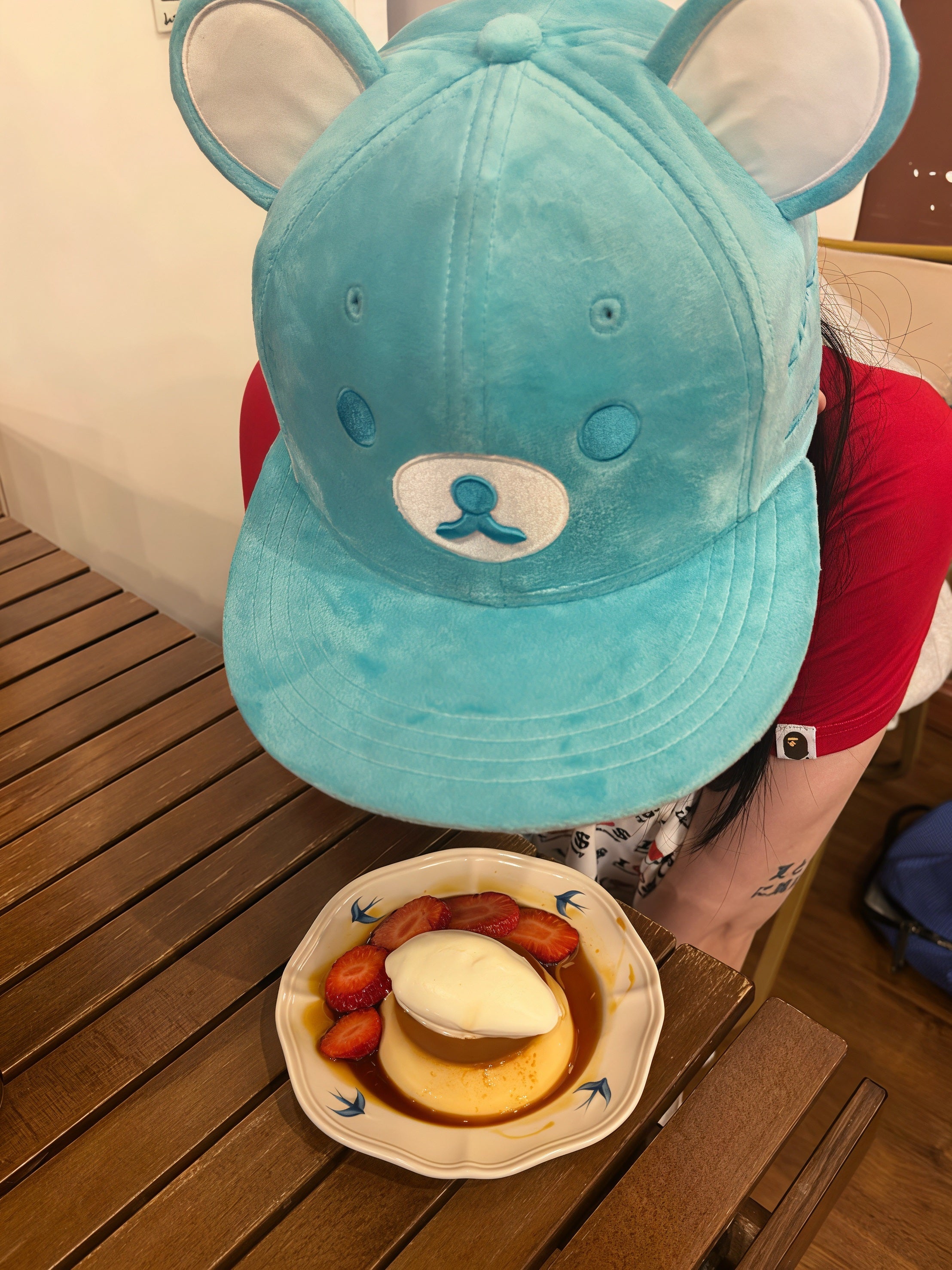 Blue Teddy Cap