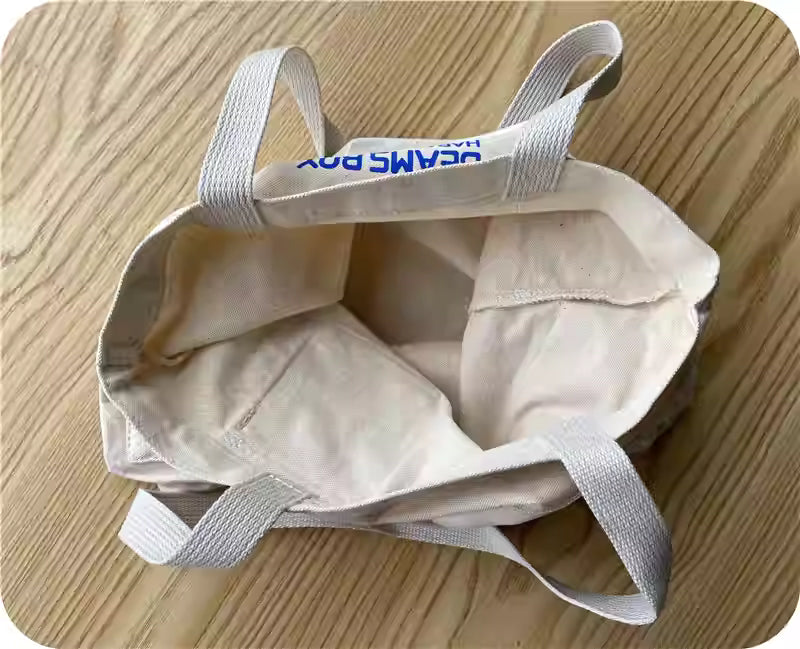 BEAMS BOY Vintage Pocket Canvas Tote