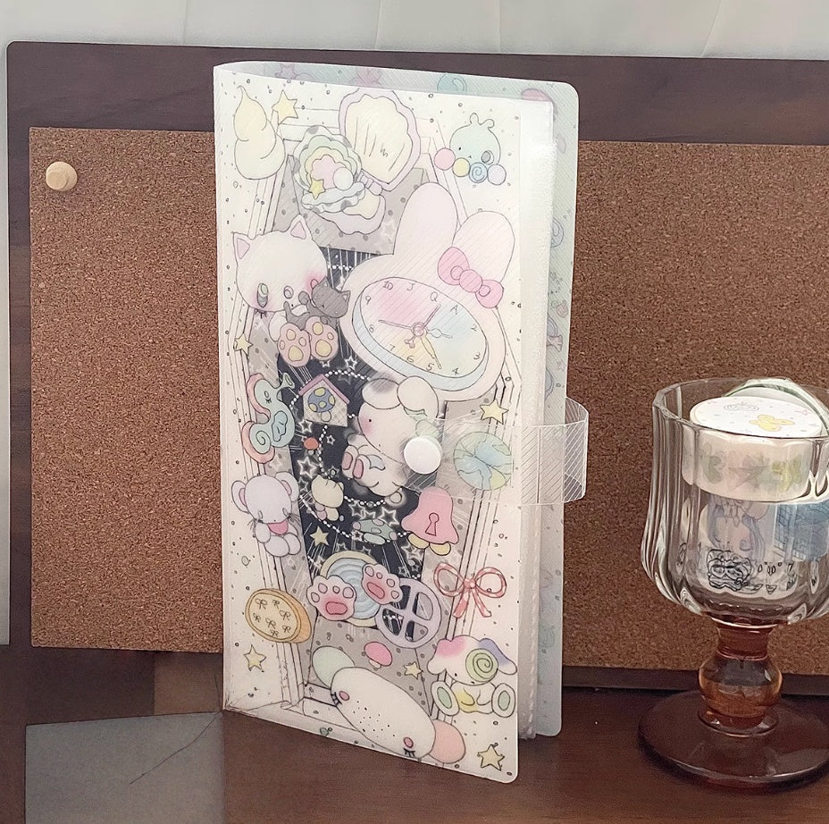 A5half Sticker Storage Book