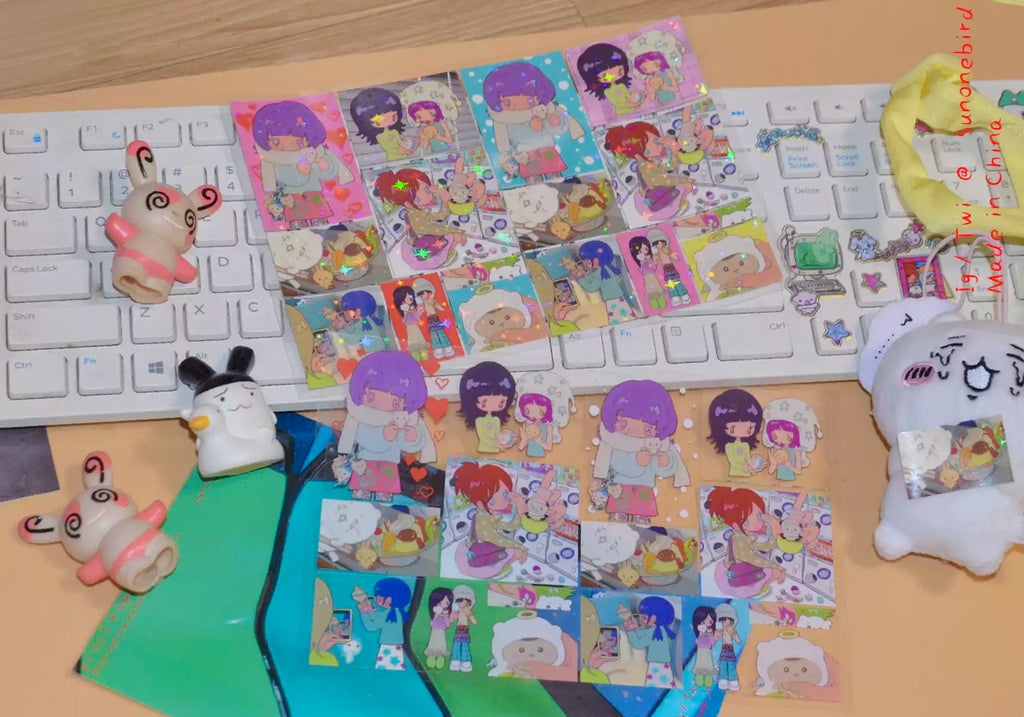 Sunonebird Plush toys are my favorite Stickers