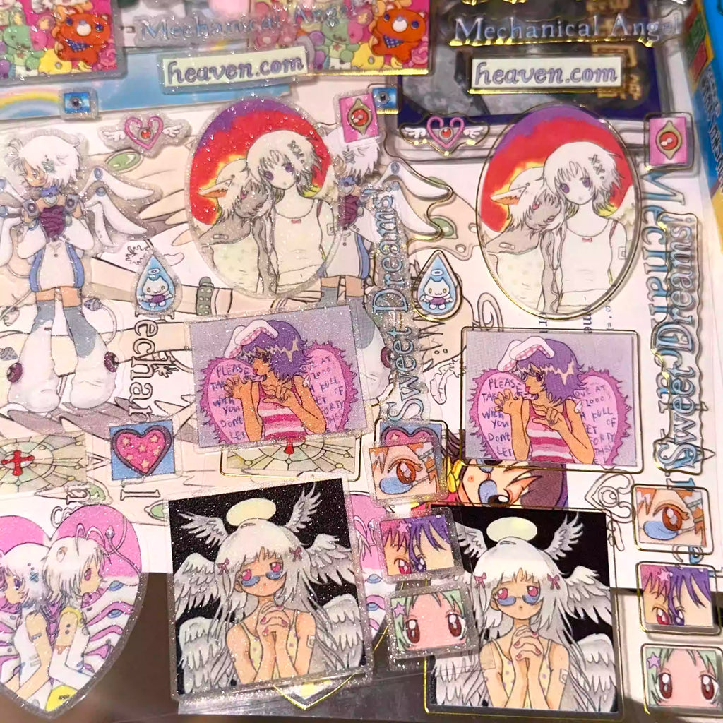 Oliwa Mechanical Angel Sticker