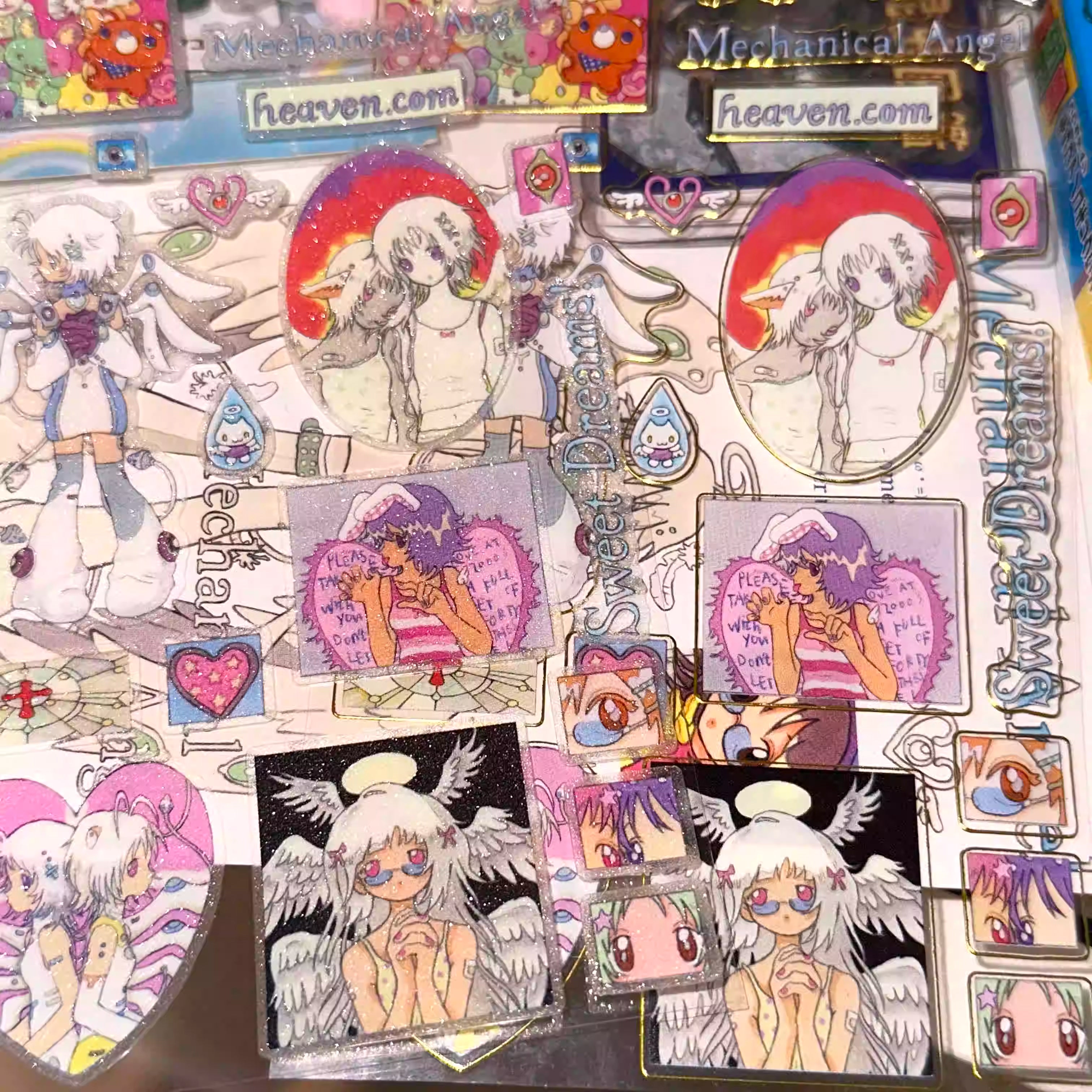 Oliwa Mechanical Angel Sticker