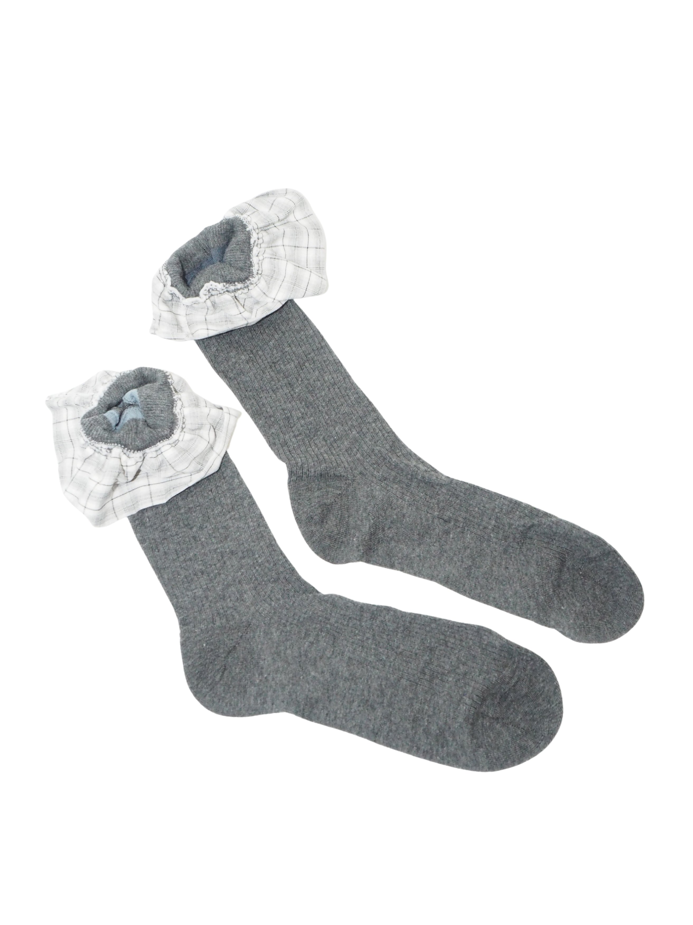 Ruffled Vintage Mid-Calf Socks