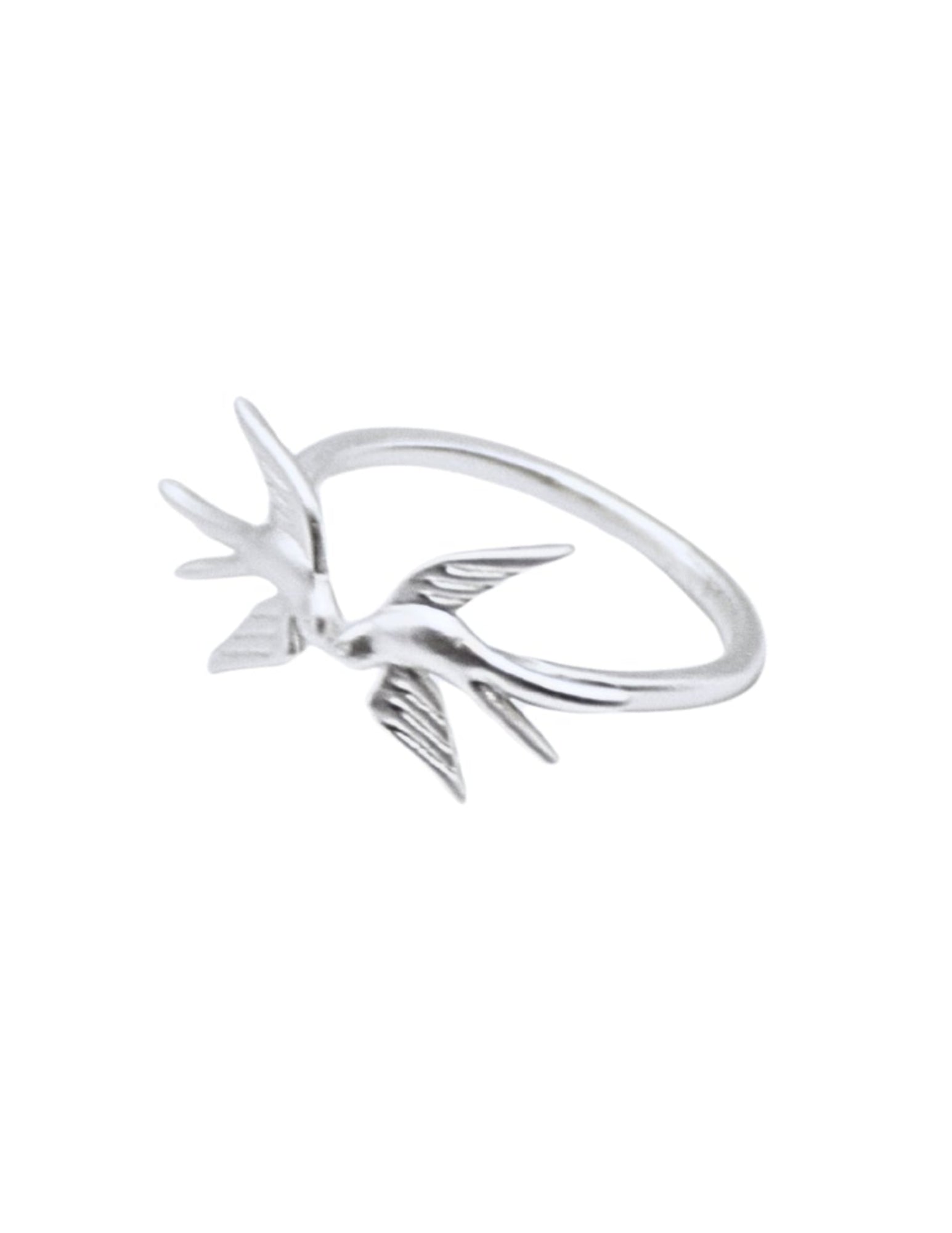 Twin Swallow Open Ring