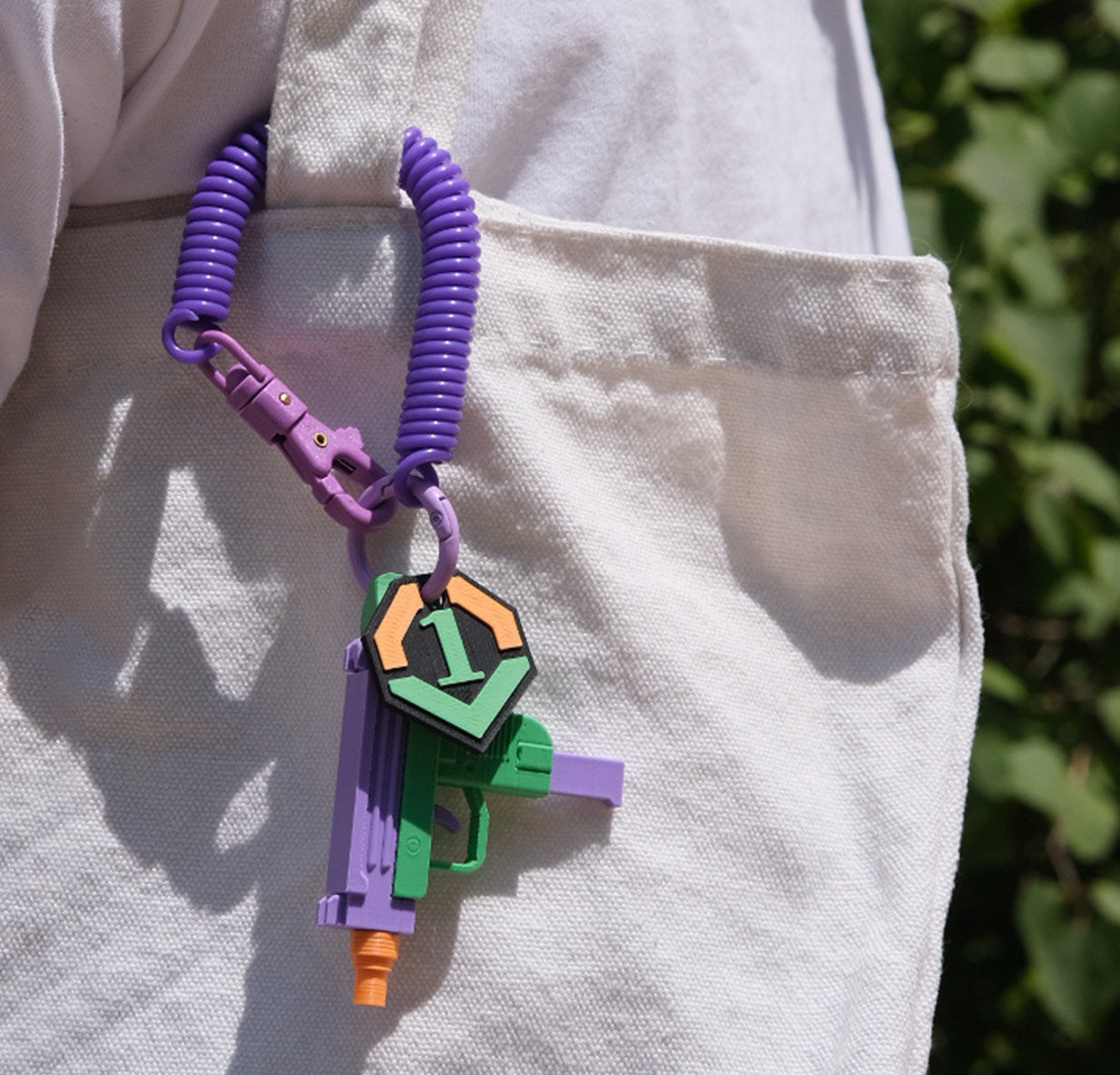 Water Gun Keychain