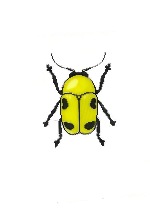 Pipoo Pixel Bug Squad UV Sticker