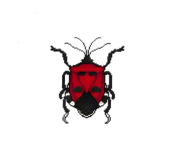 Pipoo Pixel Bug Squad UV Sticker