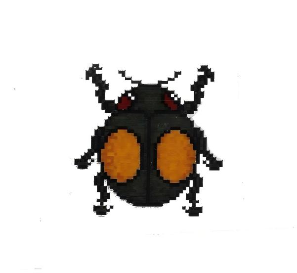 Pipoo Pixel Bug Squad UV Sticker