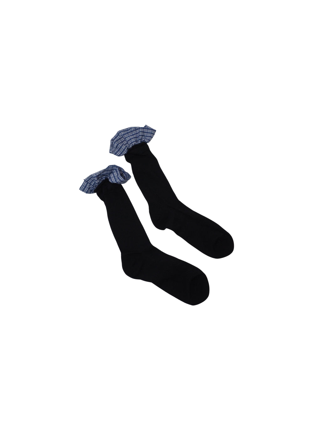 Ruffled Vintage Mid-Calf Socks