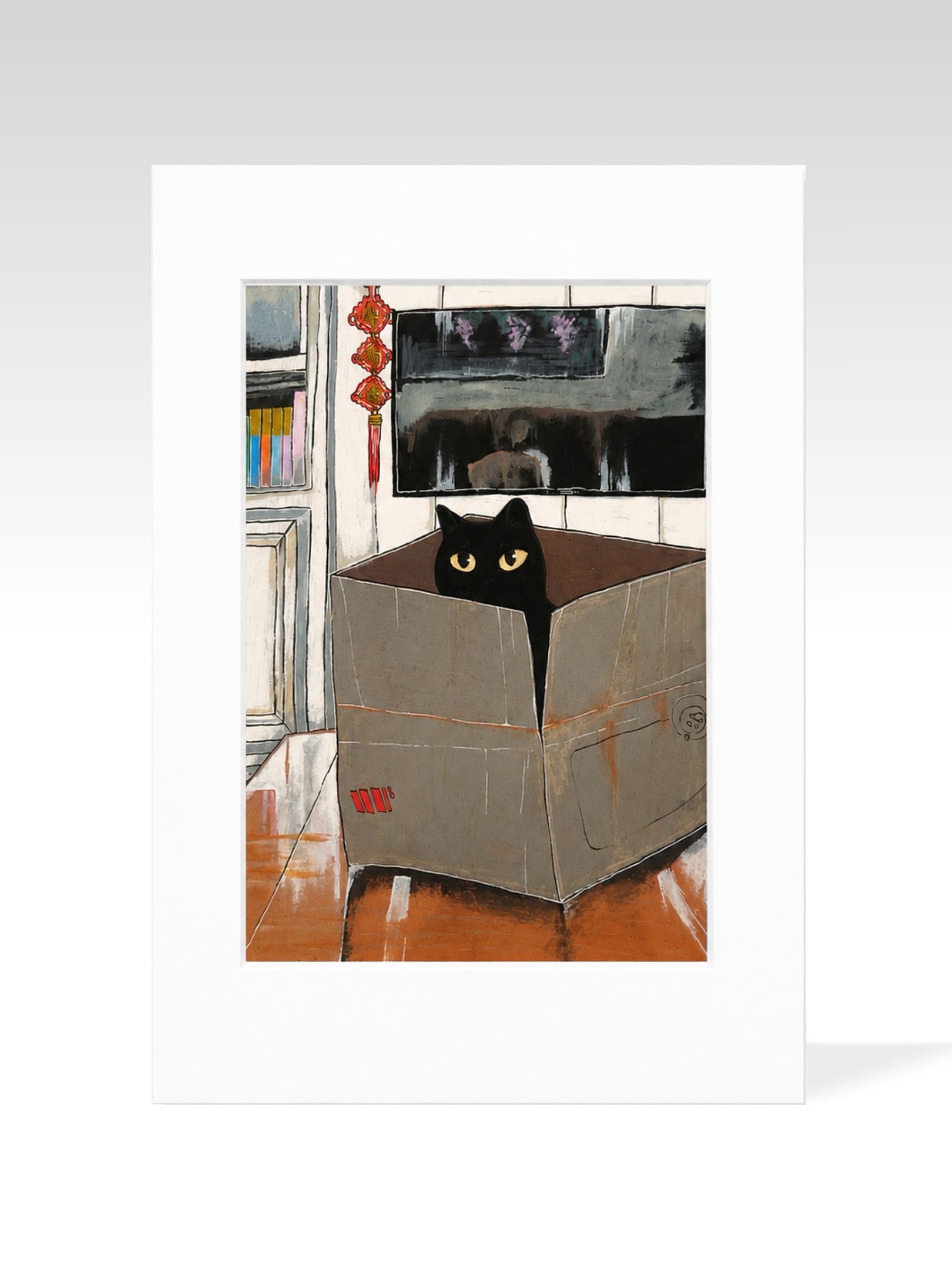 xizi Black Cat 4 giclee