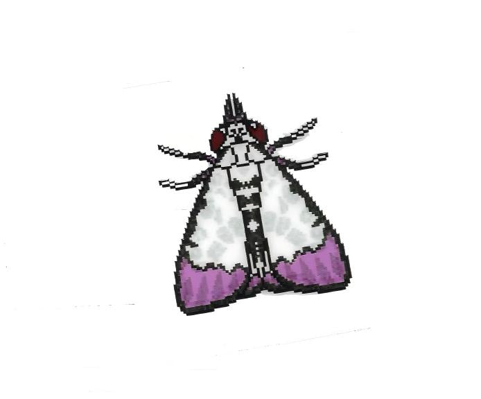 Pipoo Pixel Bug Squad UV Sticker