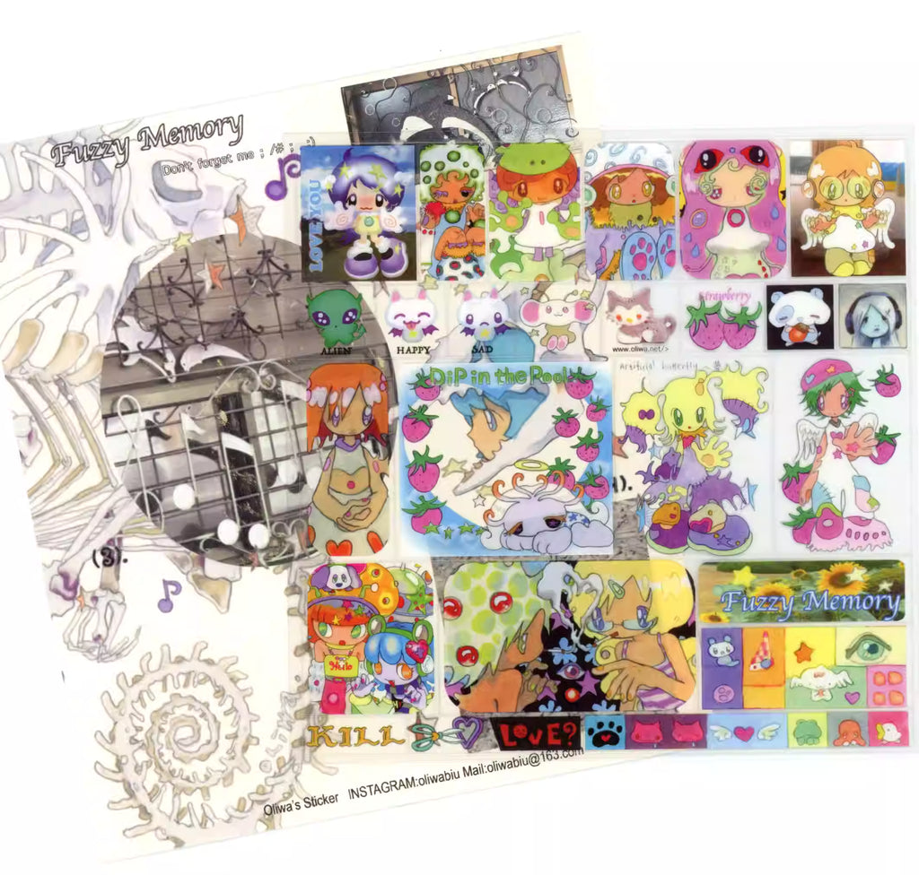 Oliwa Fuzzy Memory Sticker