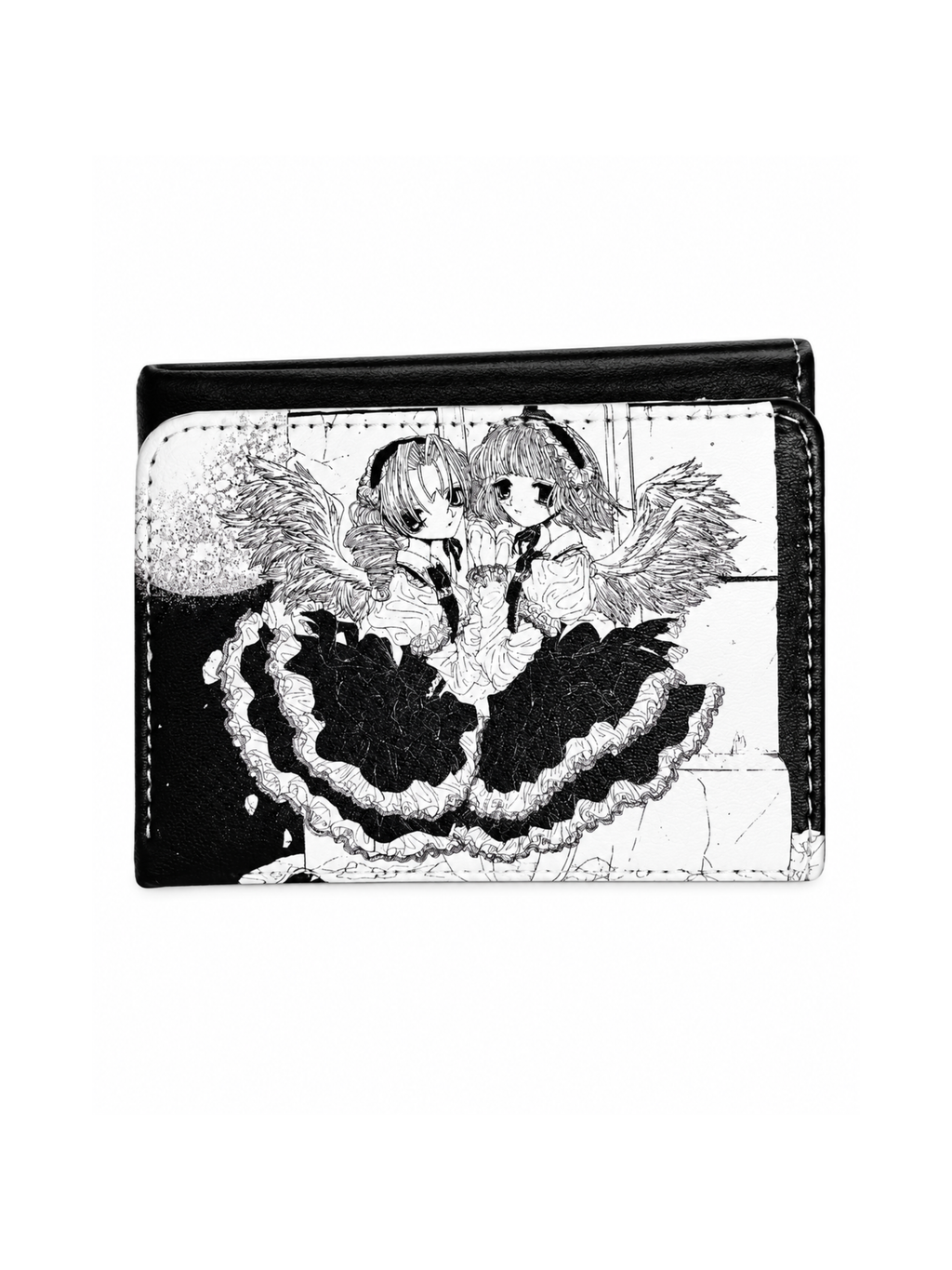 PiPOOxISEYA Gothic Seraphim Twin Wallet