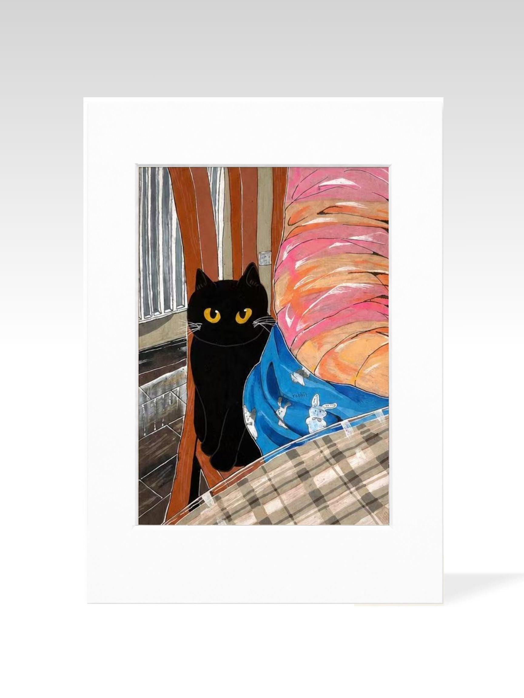 xizi Black Cat 3 giclee