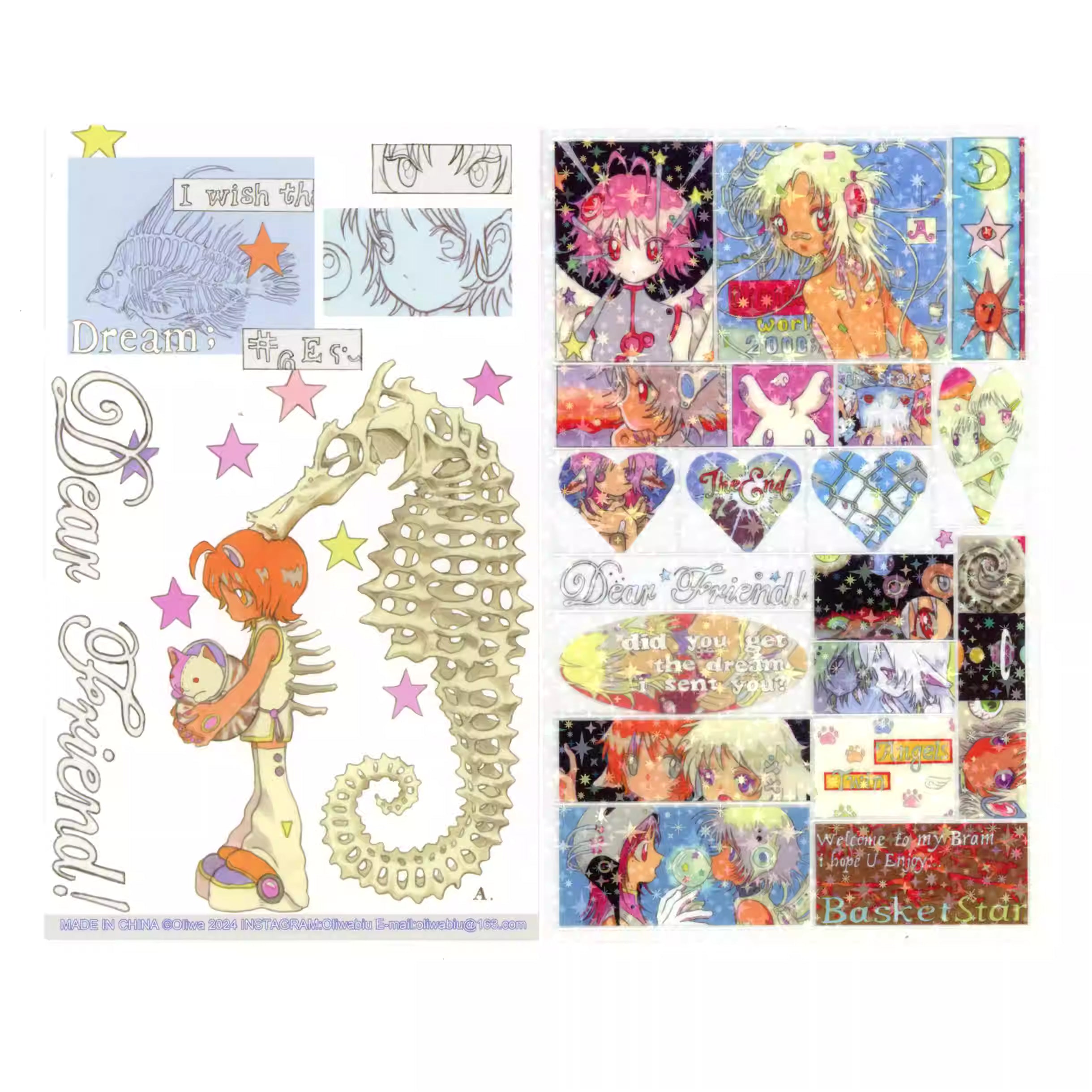 Oliwa Dear Friend Sticker