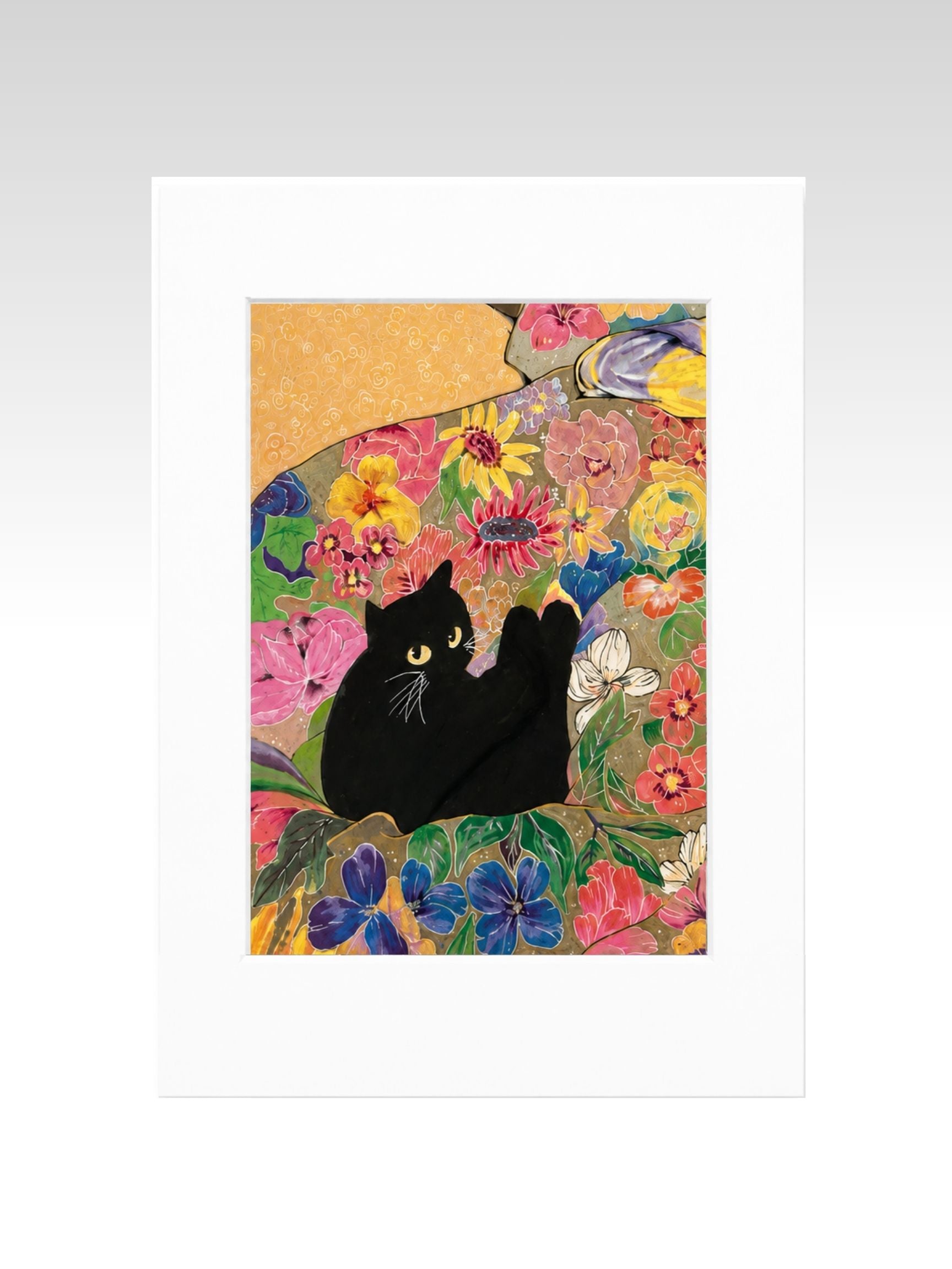 xizi Black Cat 2 Giclee