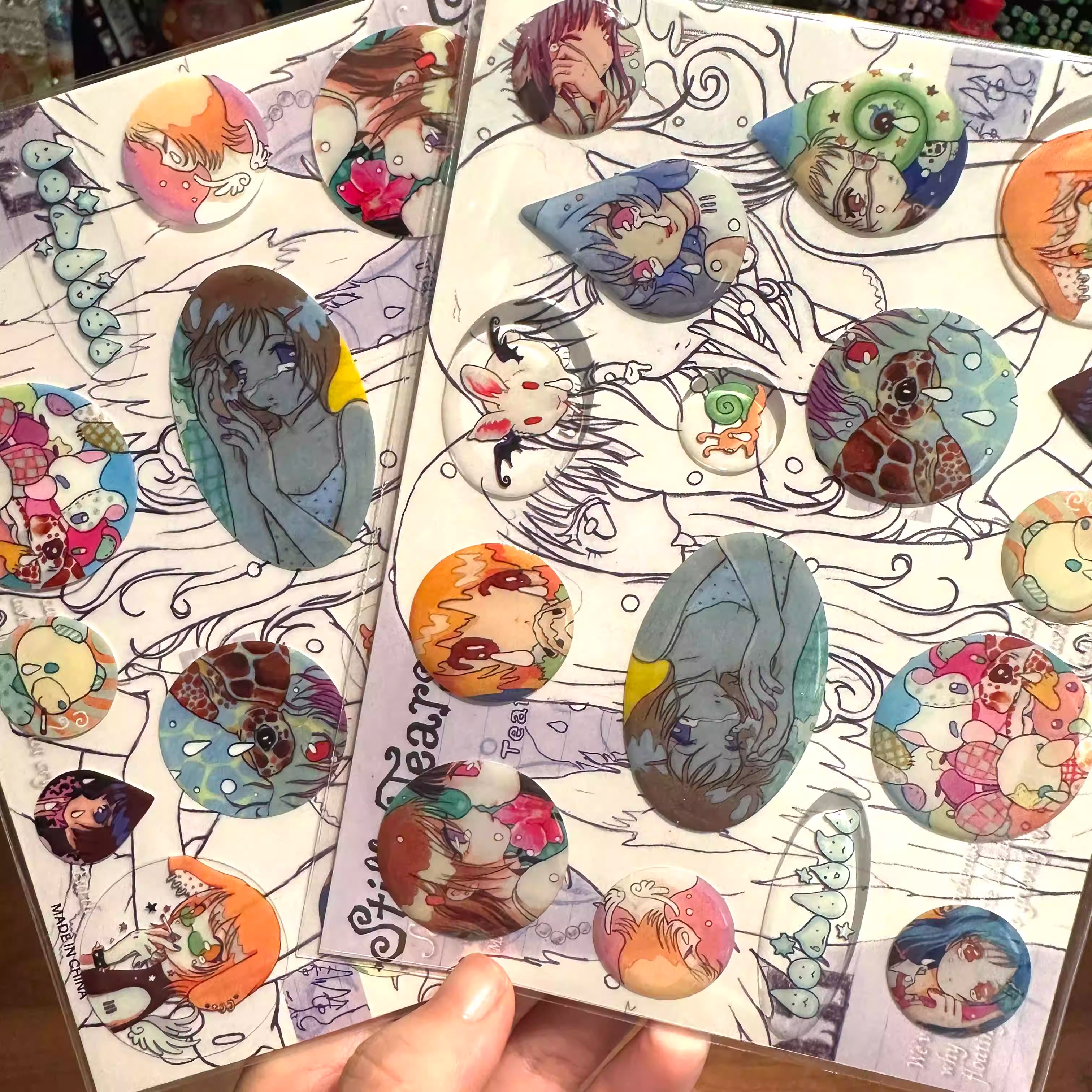 Oliwa Digital Tears Sticker