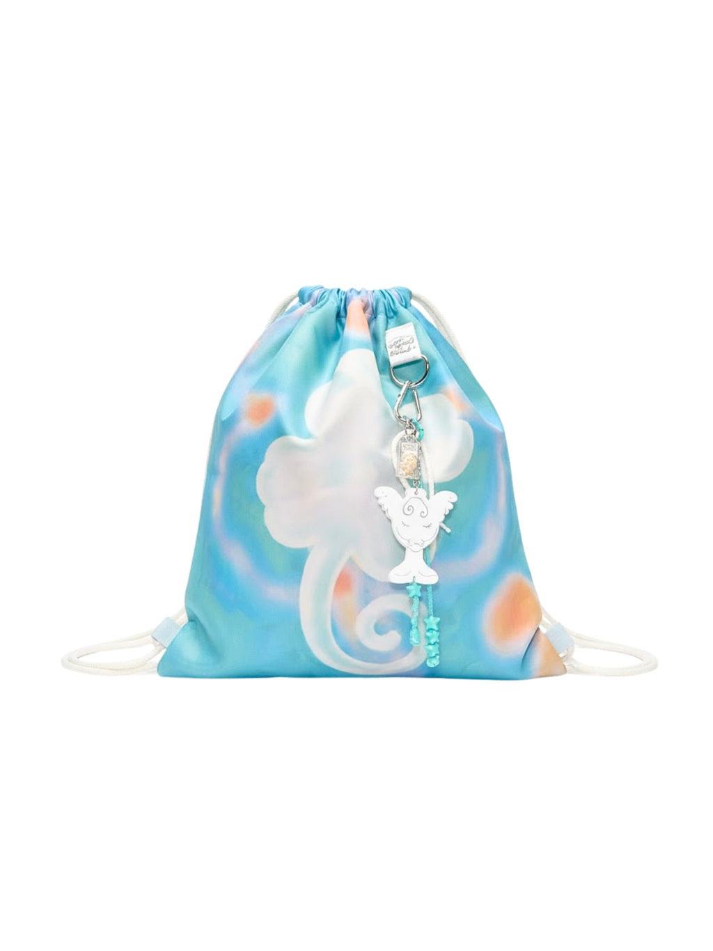 KiiidsClub Lucky & Kiss Double-Sided Drawstring Backpack