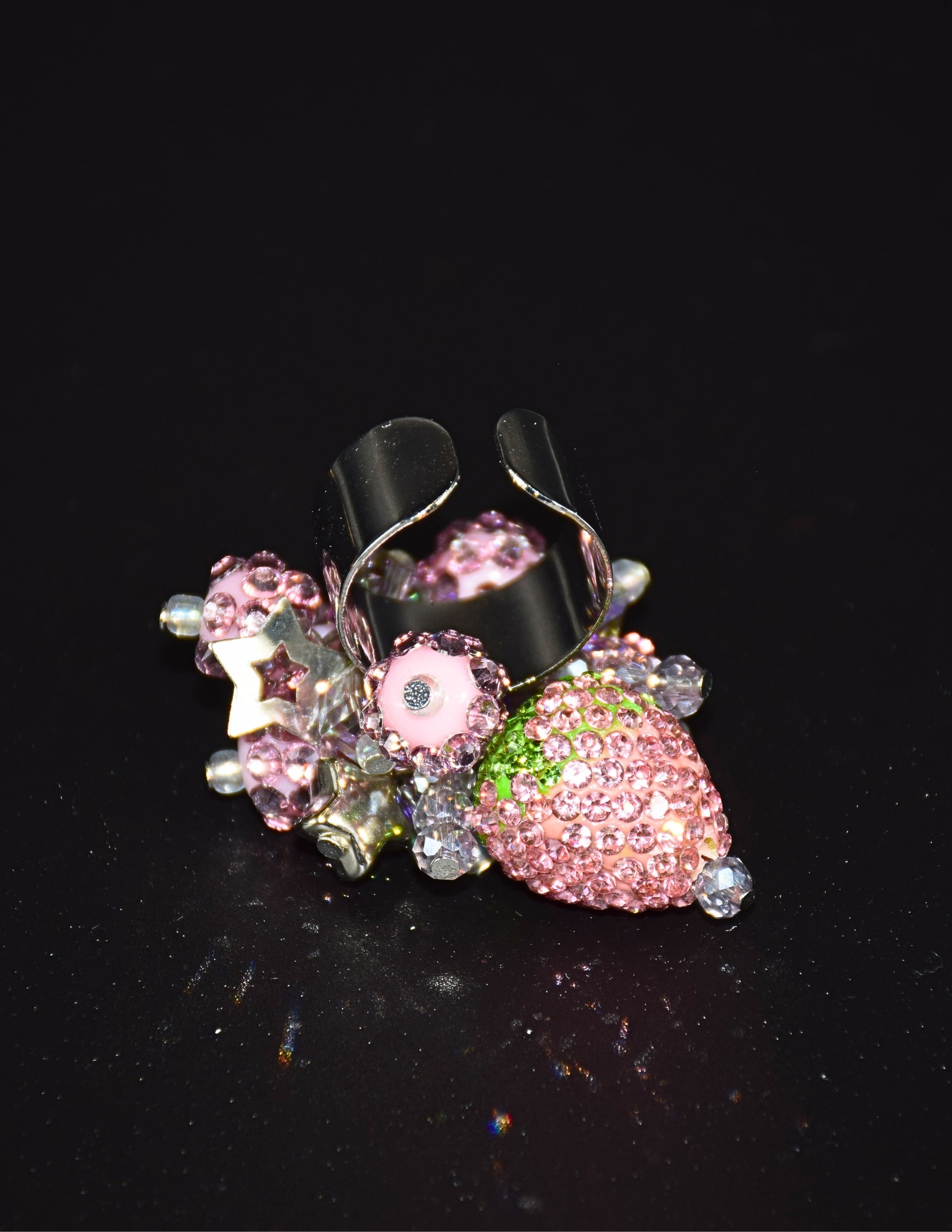 Strawberry Riot Ring