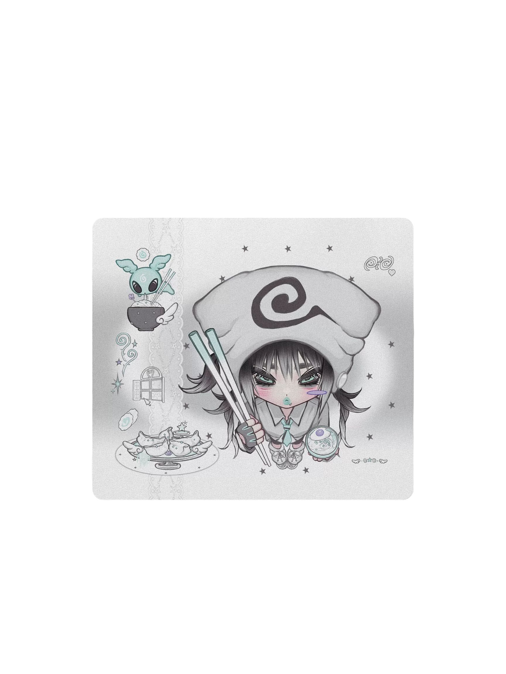 Pickybone Noodle Roll House Mouse Pad