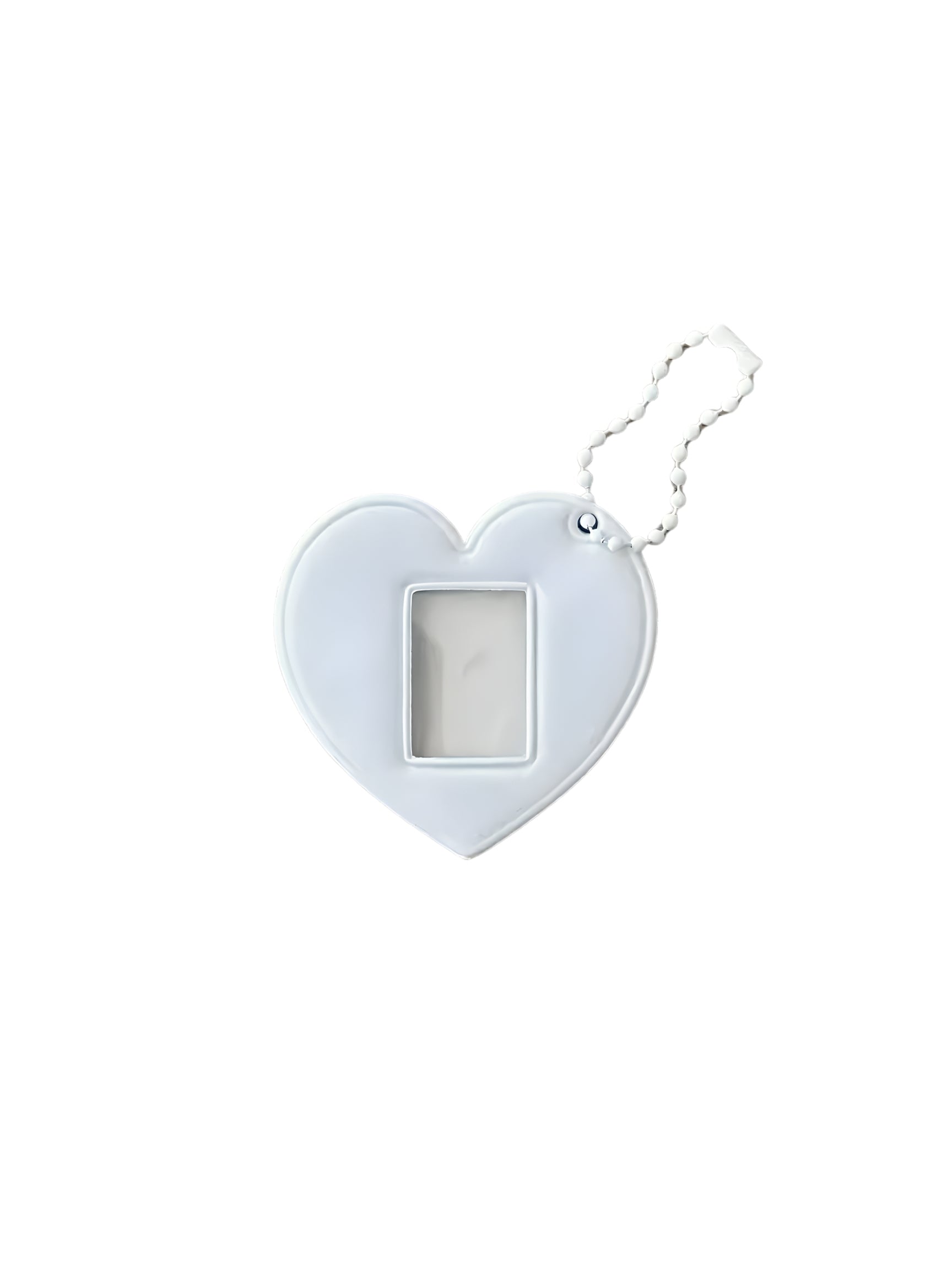 Minimal Heart Photo Charm