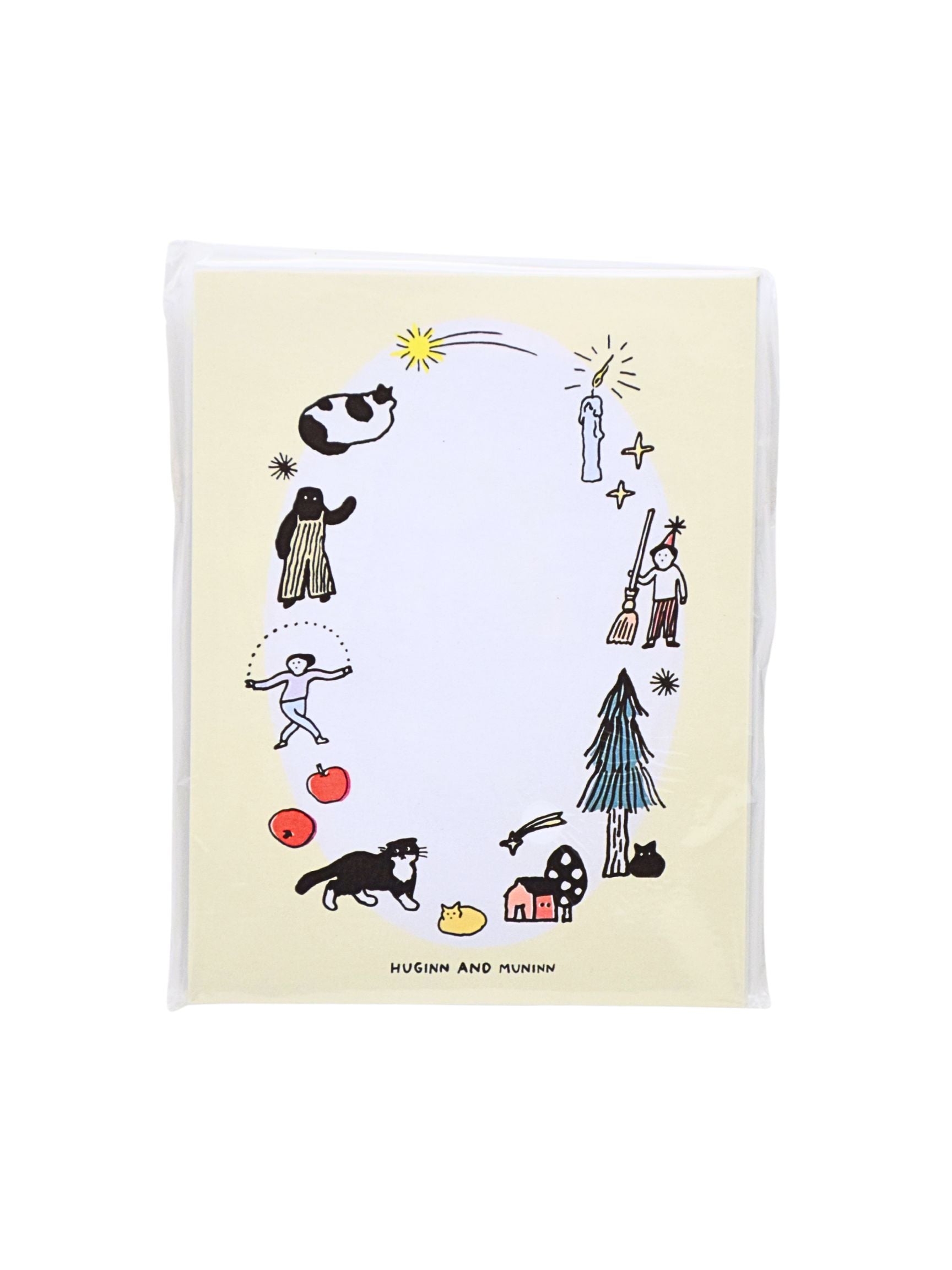 huginn and muninn Forest Tales Memo Pads