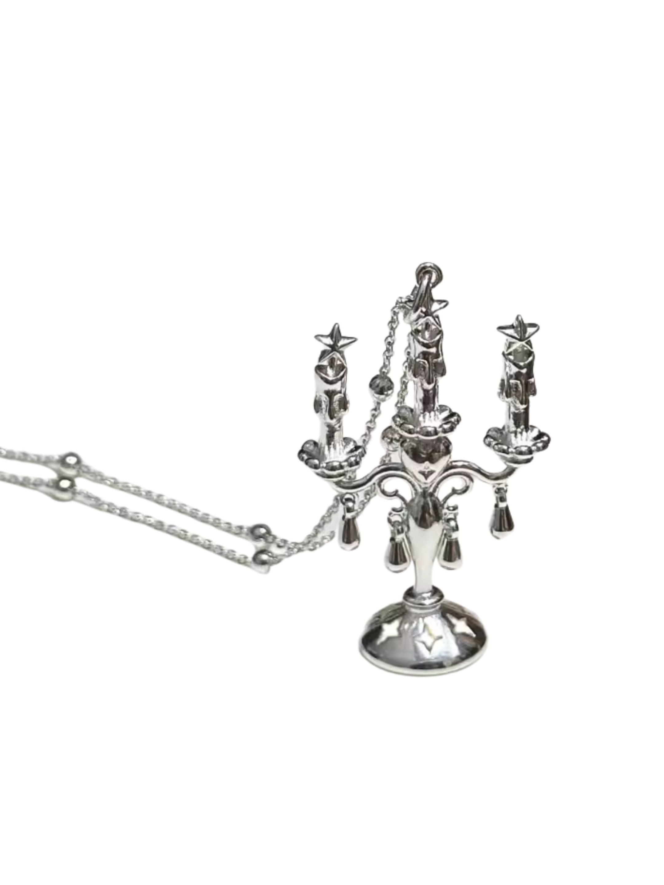 Starlit Candelabra Necklace