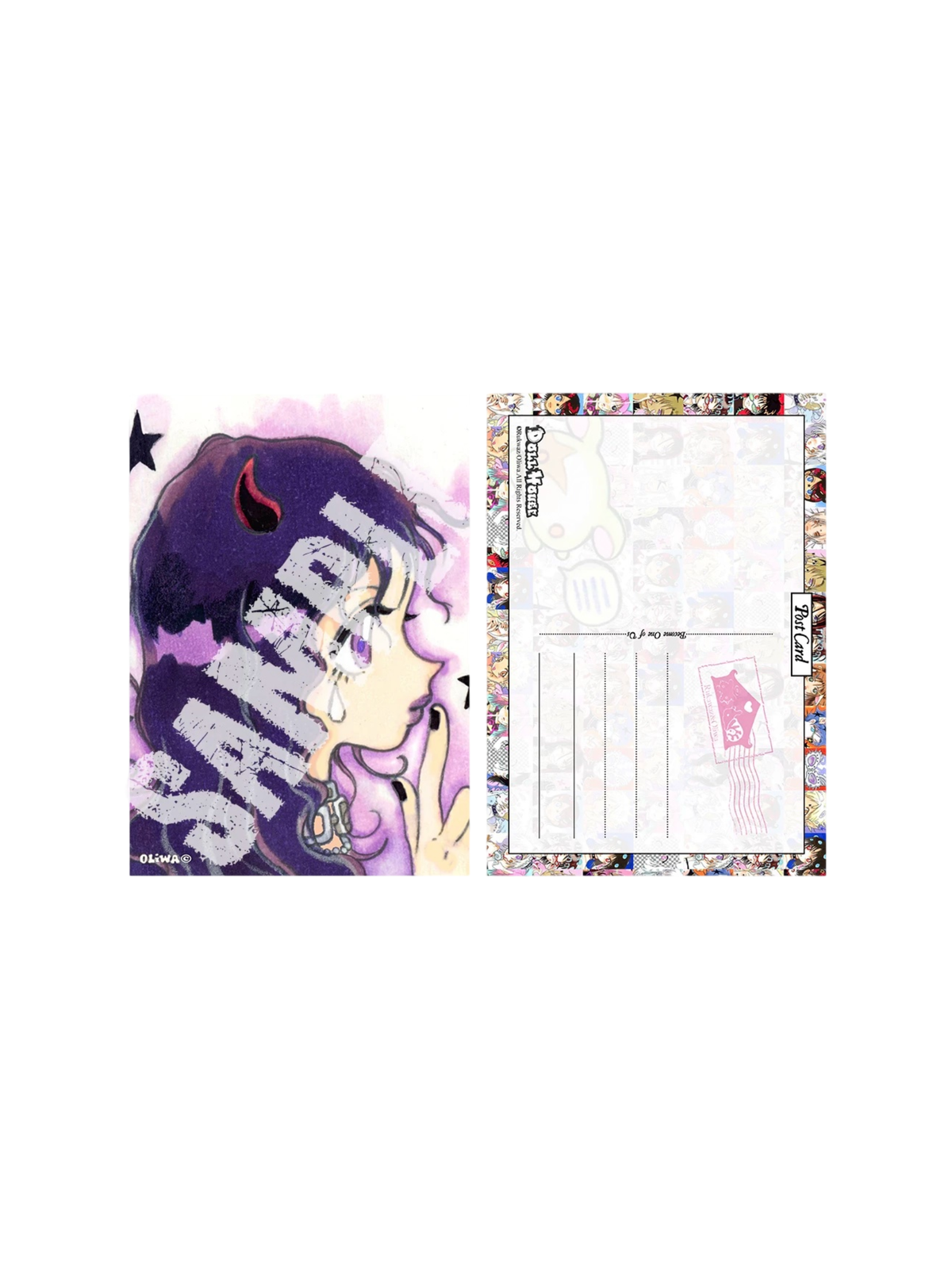 RUKAWAZ x Oliwa Doll House Postcard