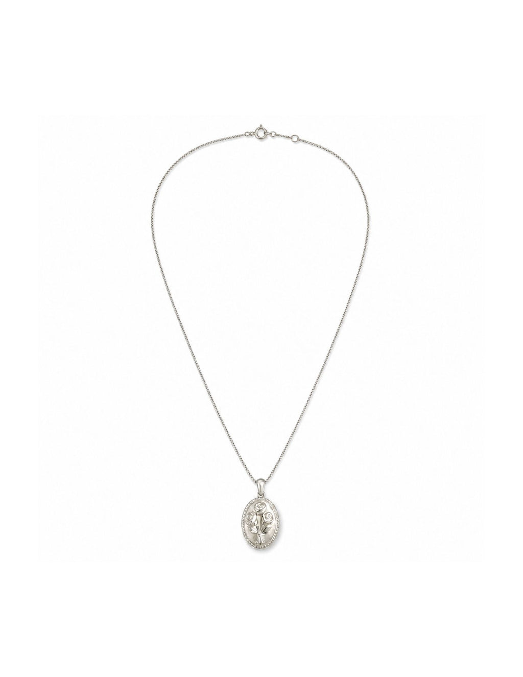 Frozen Rose Necklace