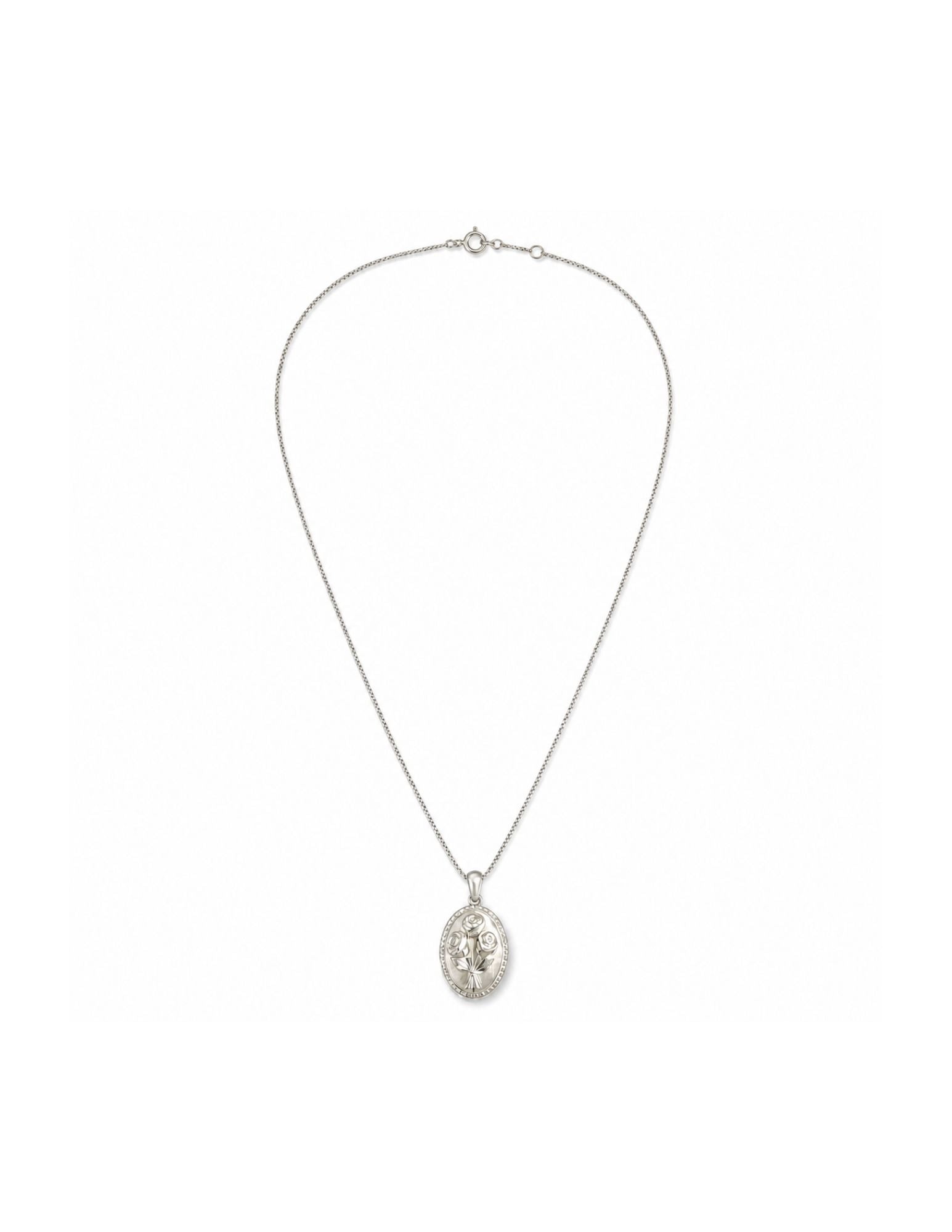 Frozen Rose Necklace